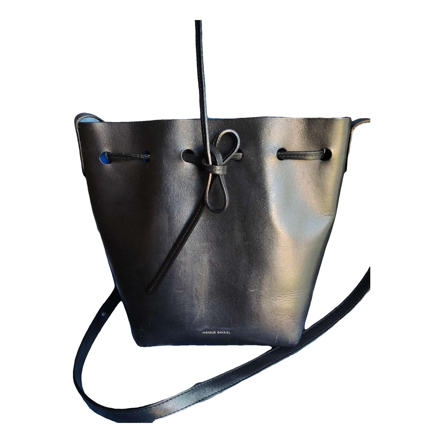 Mansur Gavriel Envelope leather backpack