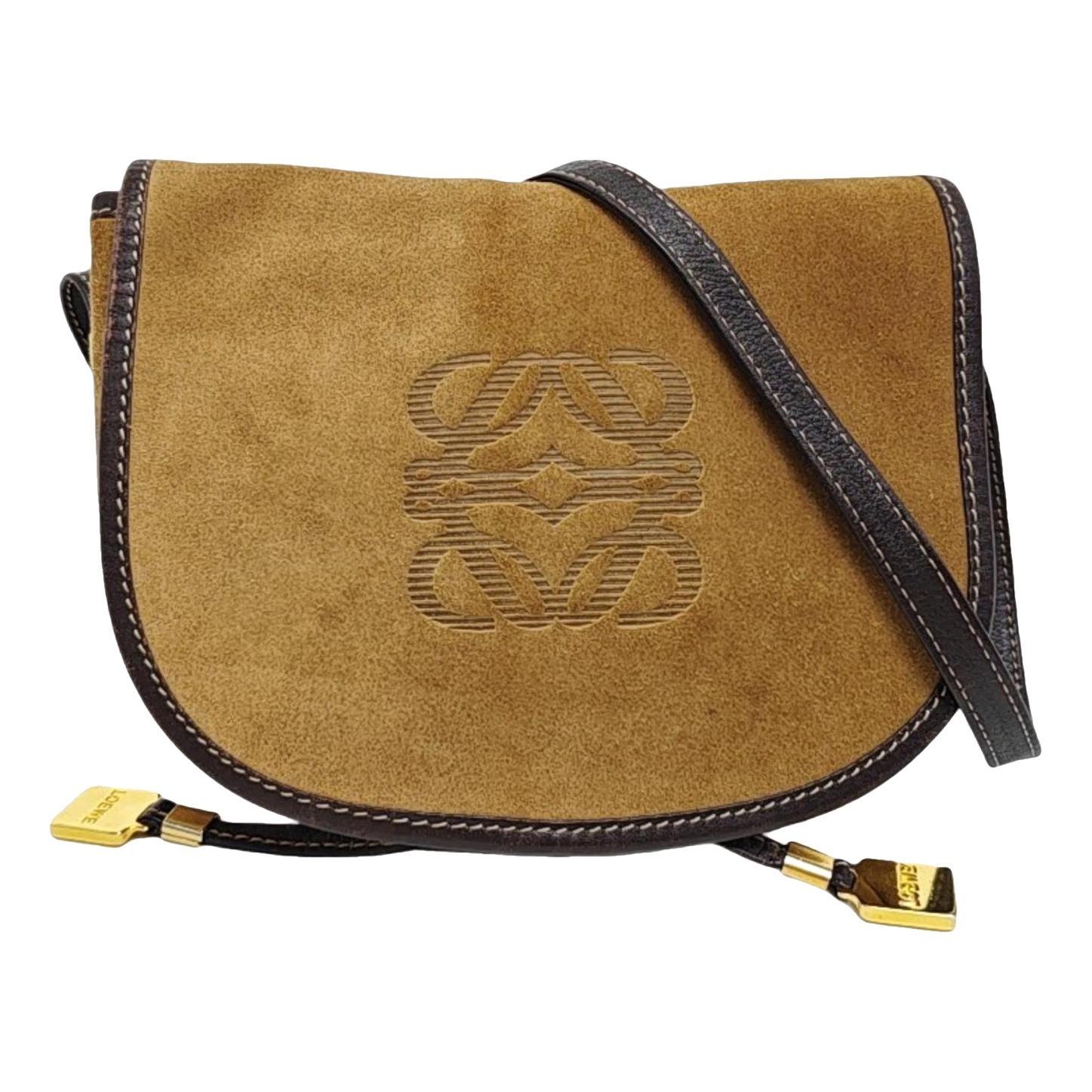 Heel leather crossbody bag