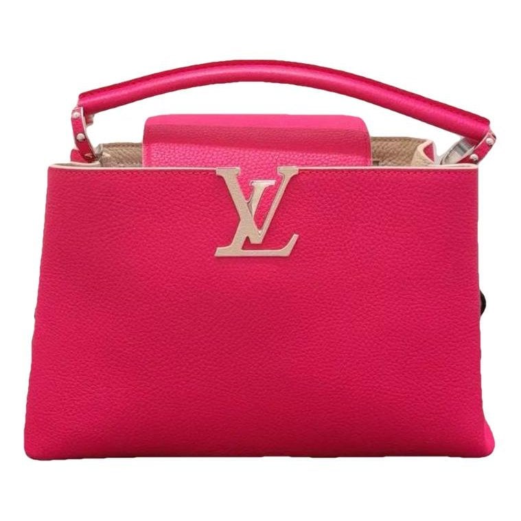 Capucines leather handbag
