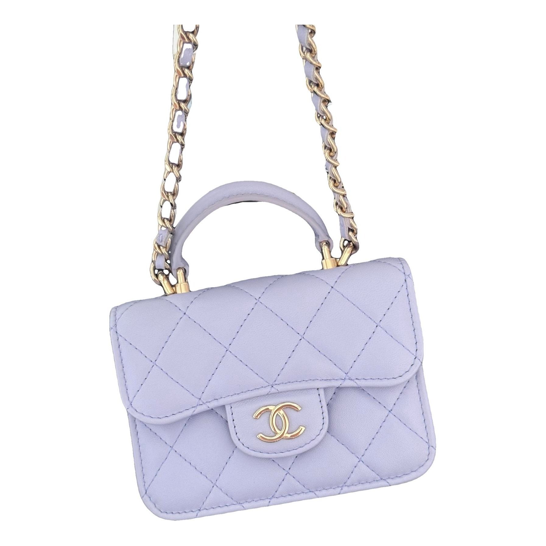 Leather mini bag