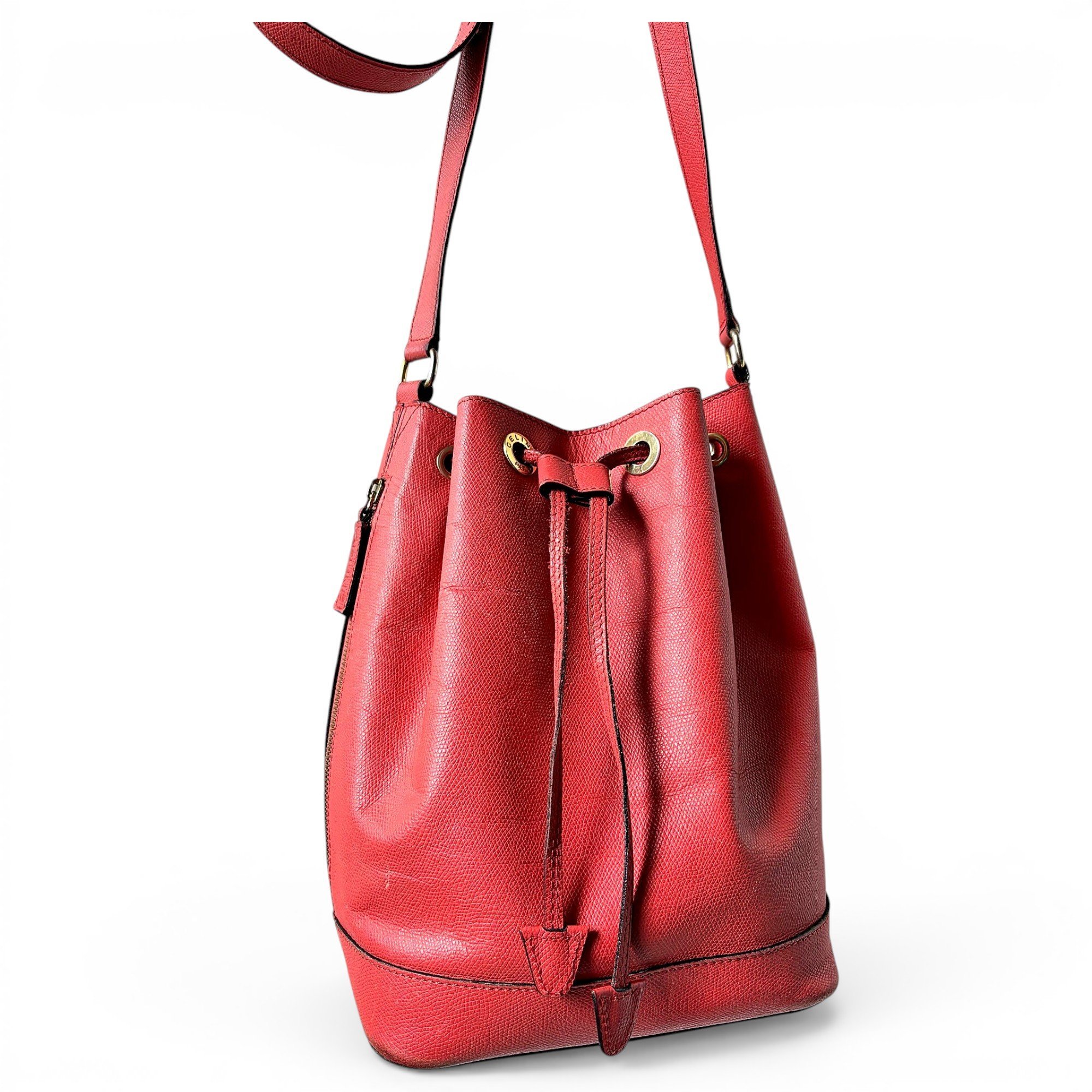 SAC SEAU leather handbag