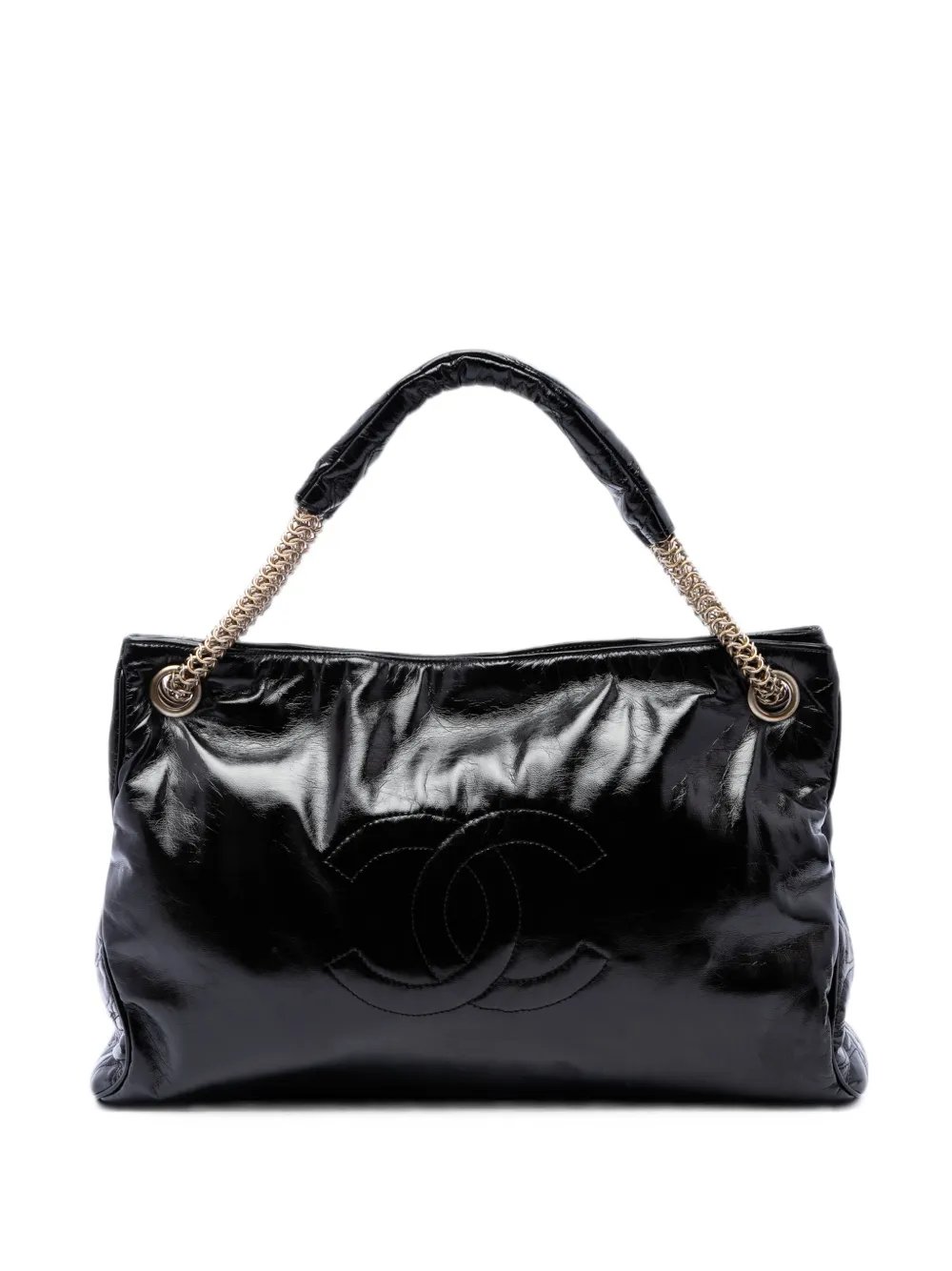 2008-2009 Crinkled Patent Rodeo Drive tote bag