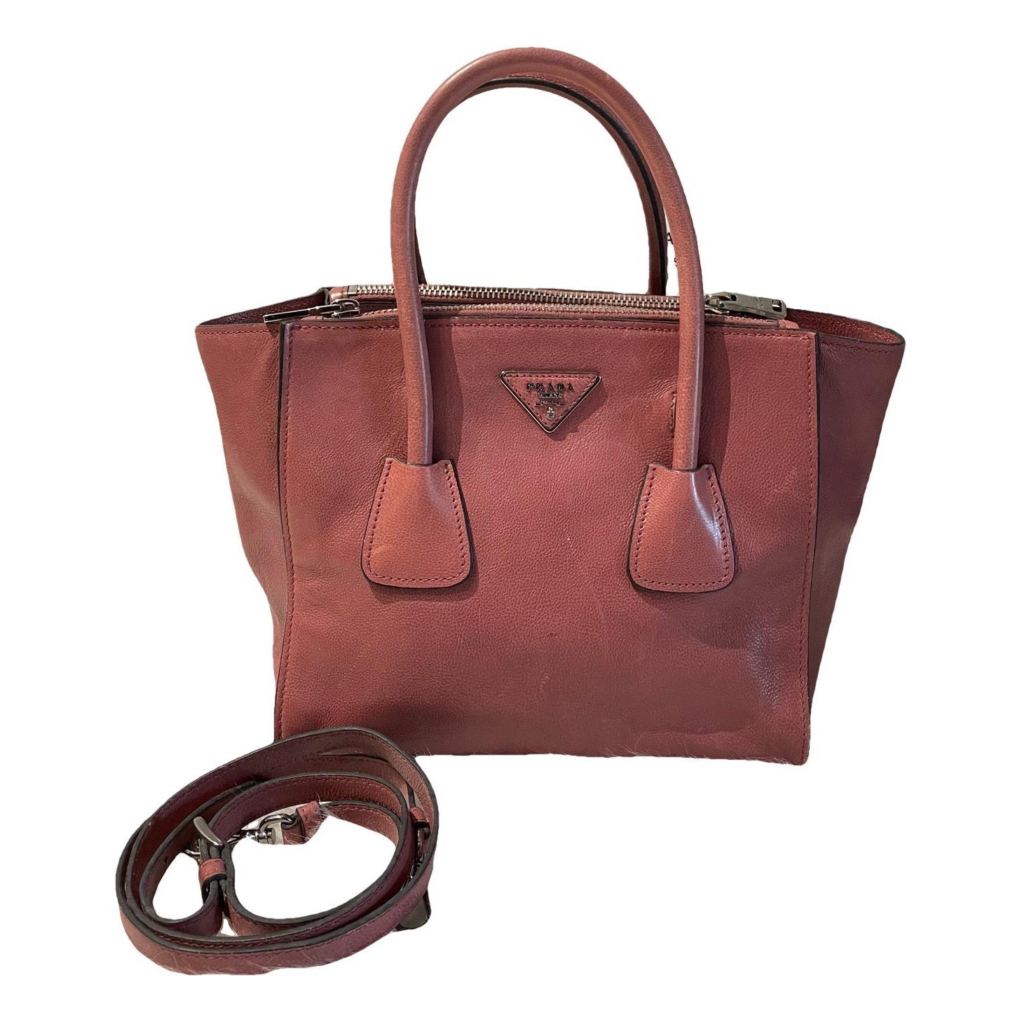 Leather handbag
