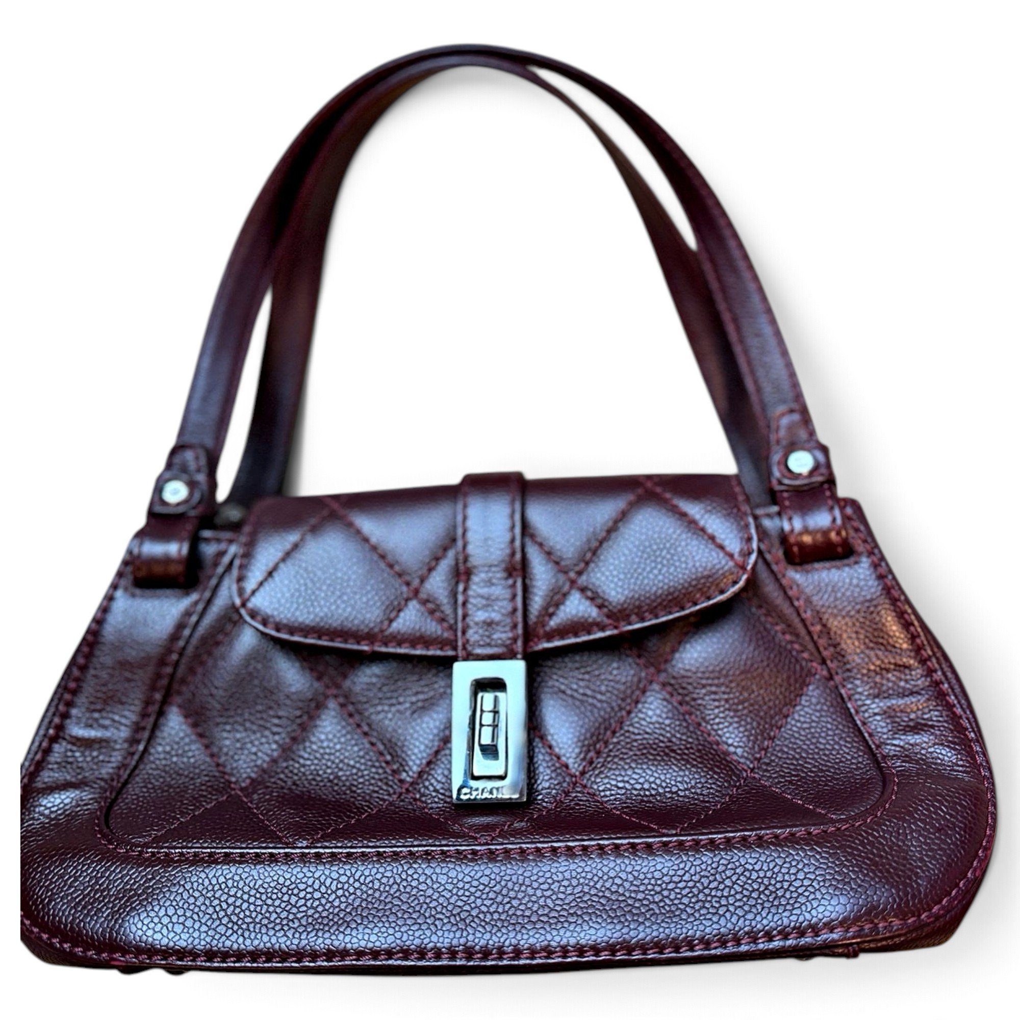 Leather handbag