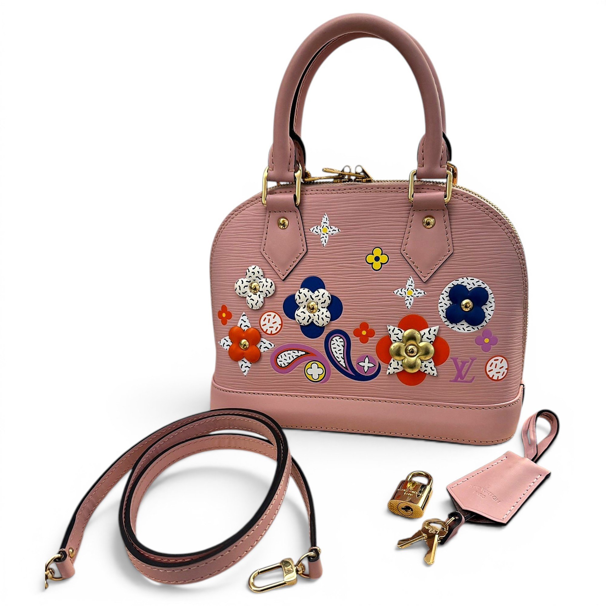 Alma BB leather handbag