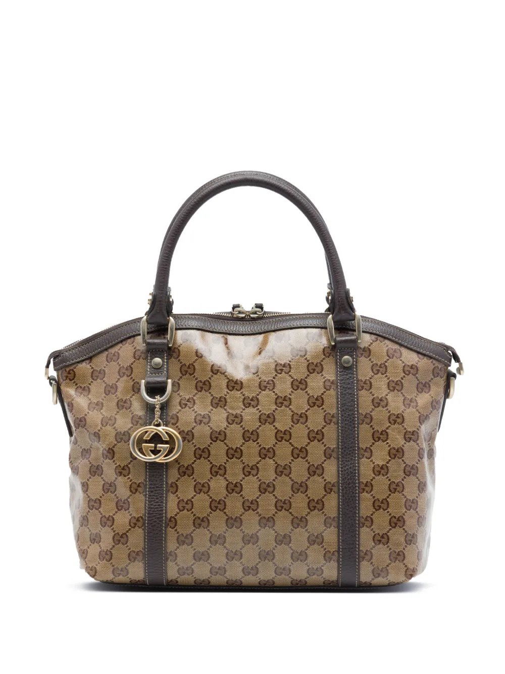 2016-2026 Medium GG Crystal Charm Dome satchel