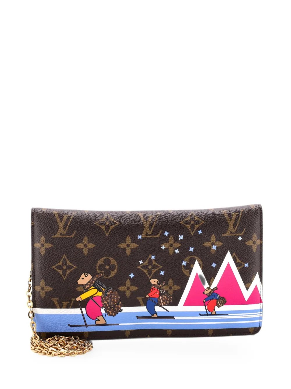 Weekend Pochette Limited Edition Monogram Canvas clutch bag