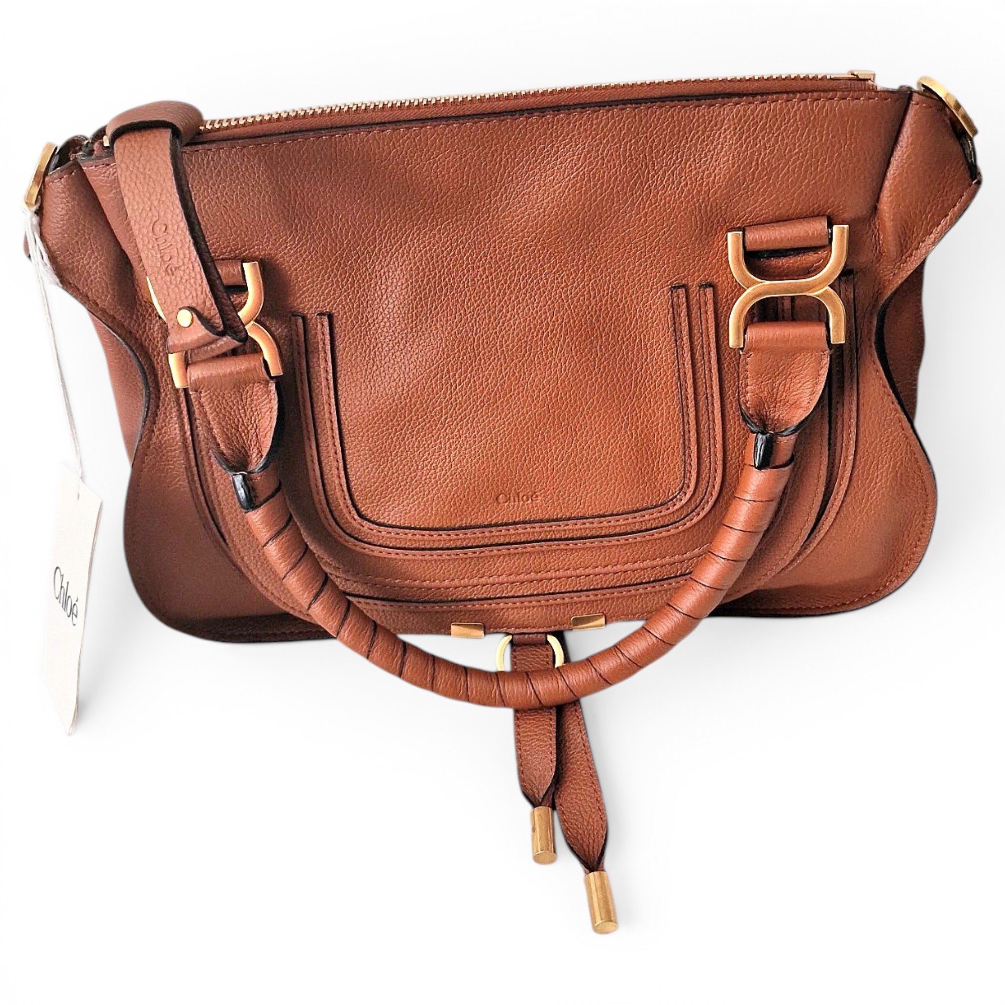 Marcie leather handbag