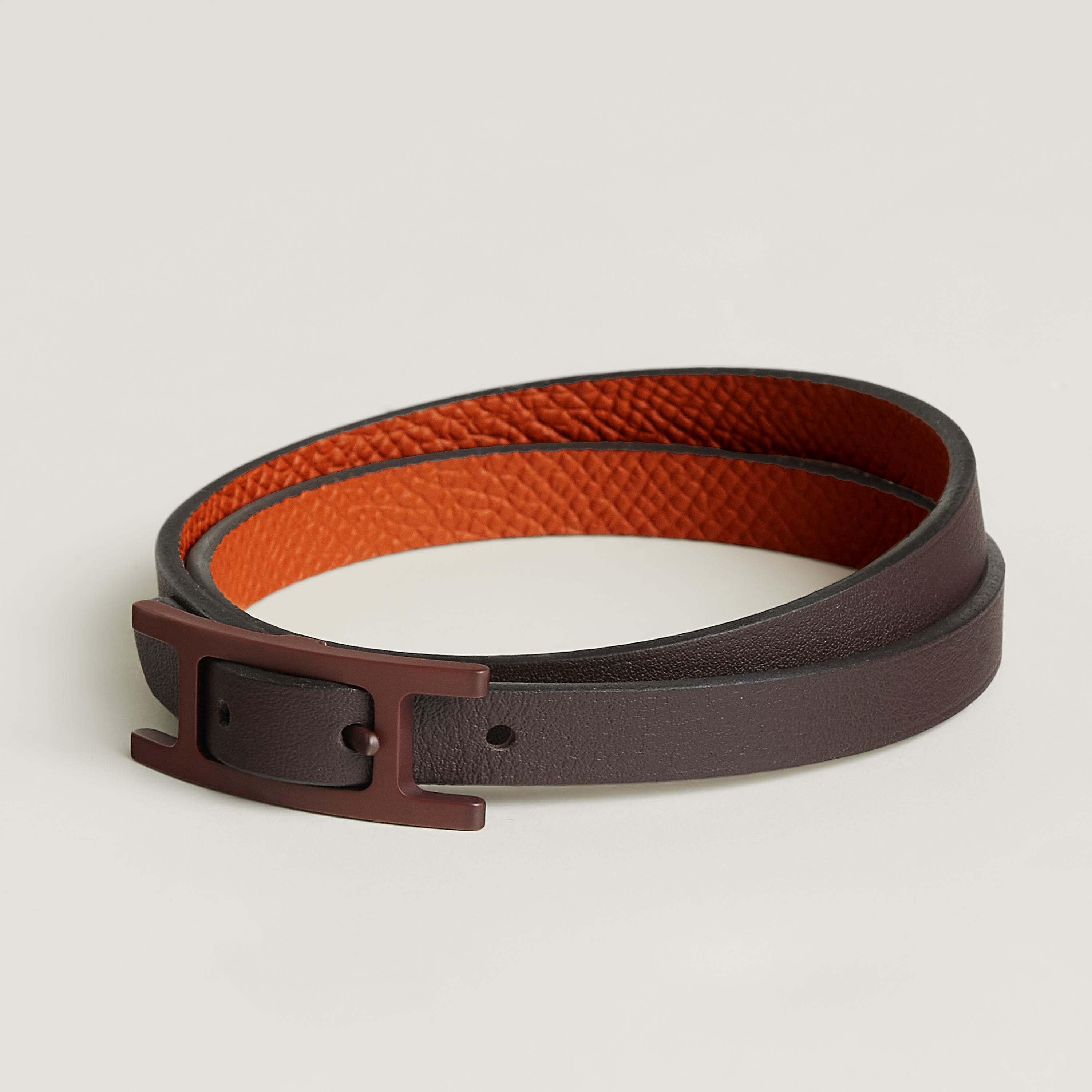 Behapi Double Tour So Brown bracelet