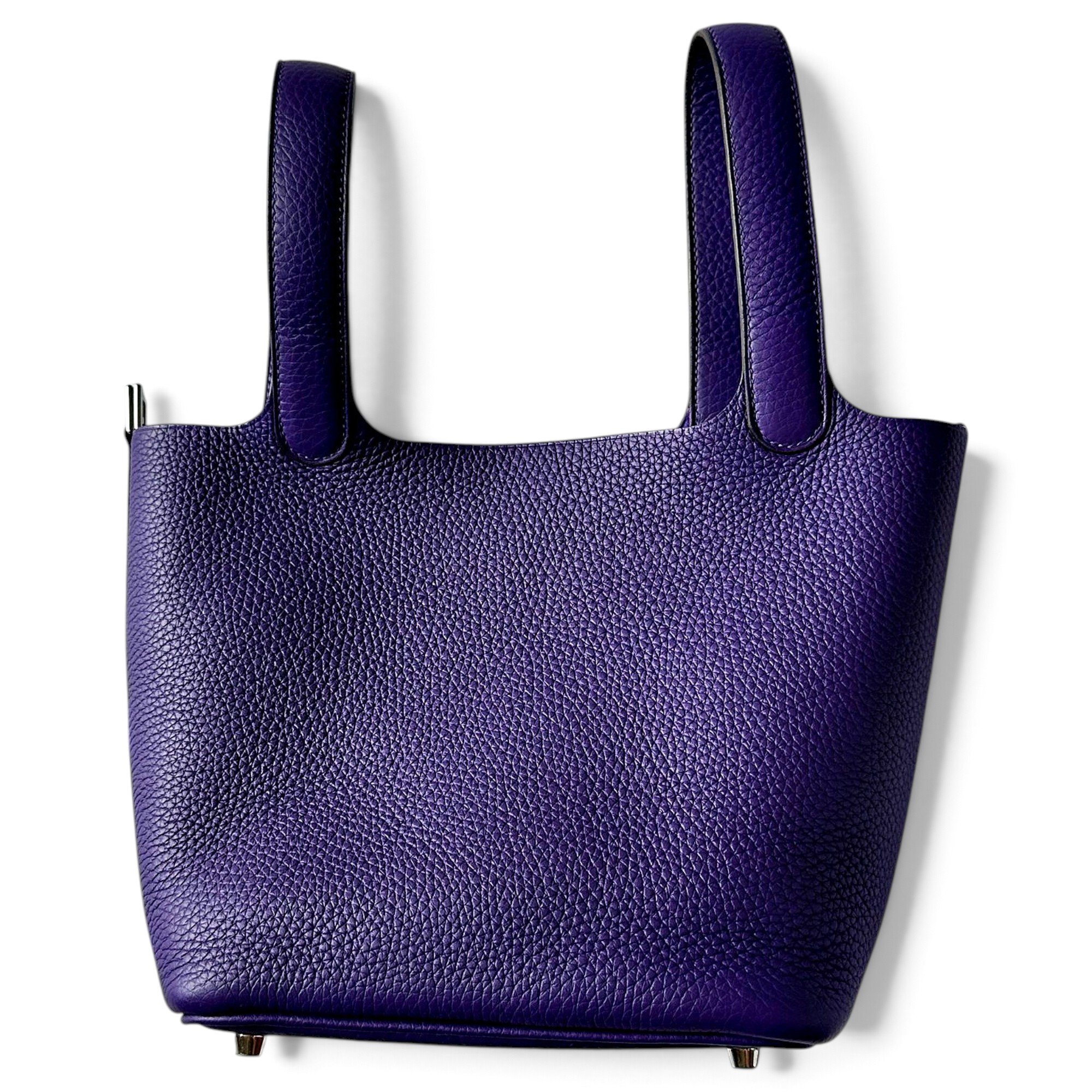 Picotin leather handbag