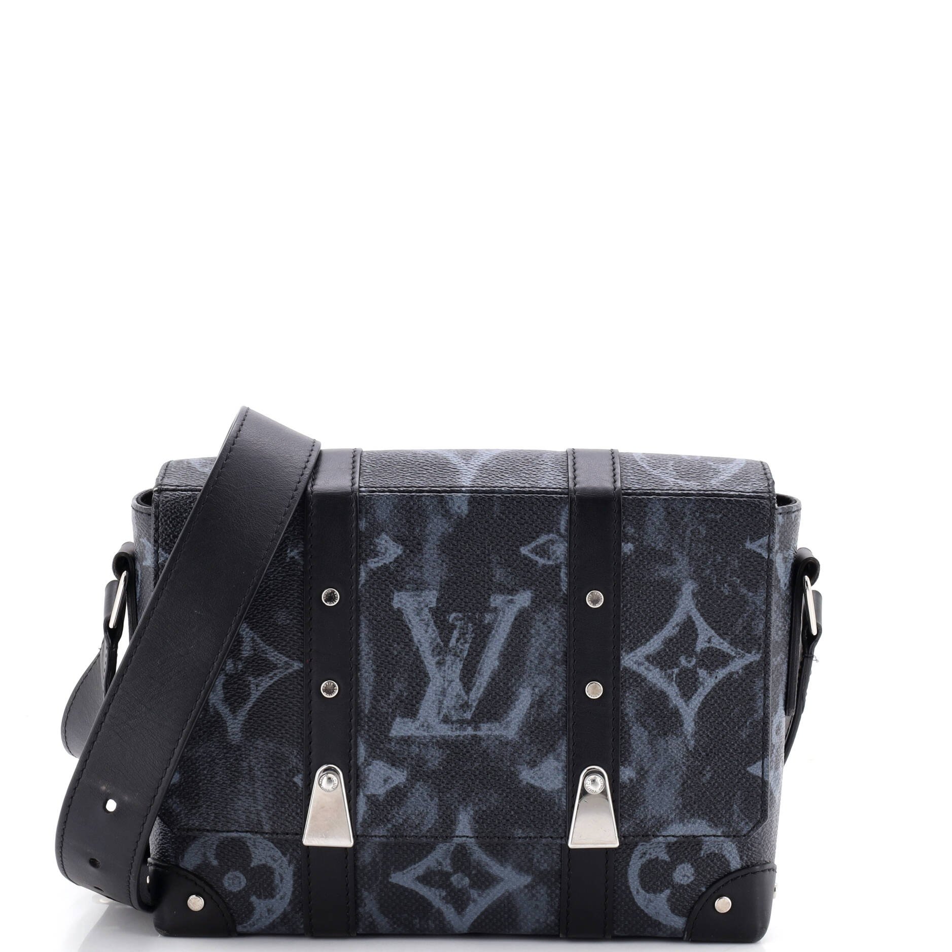 Trunk Messenger Bag Limited Edition Monogram Pastel Noir PM
