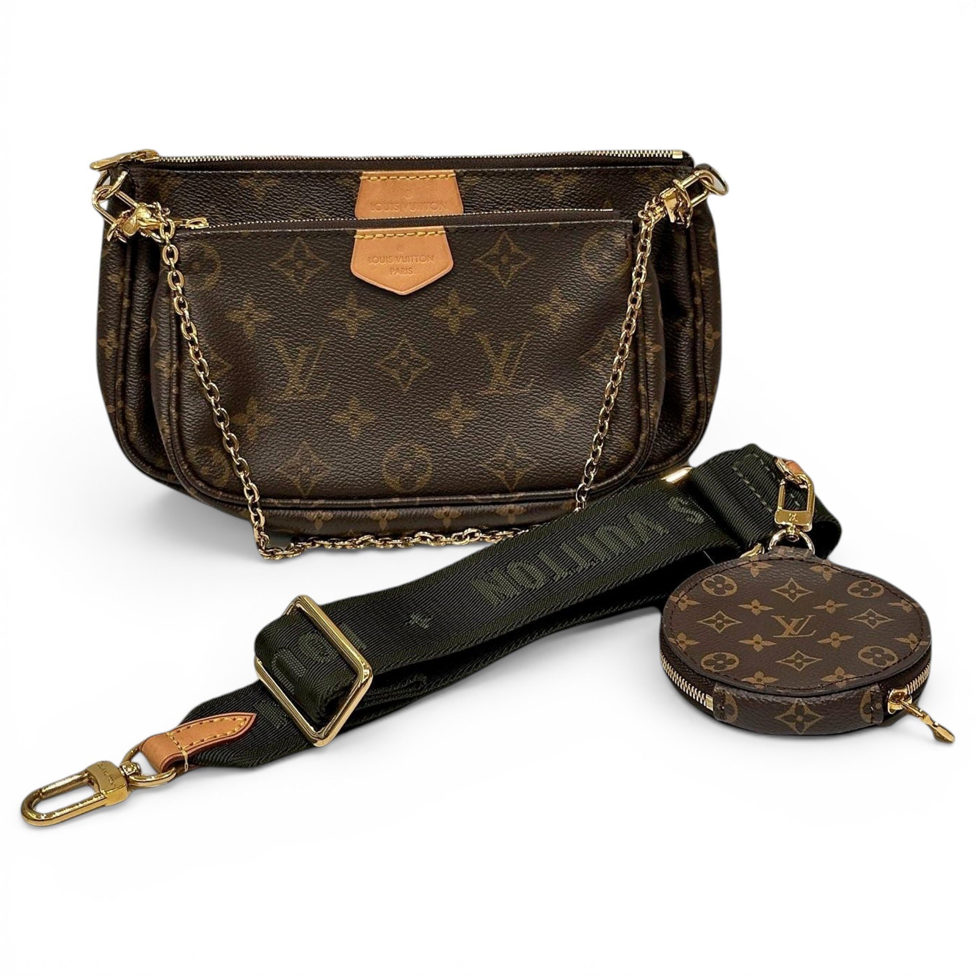 Multi Pochette Accessoires leather handbag