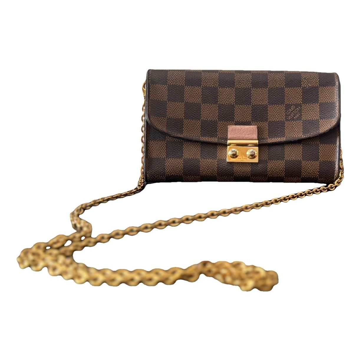 Croisette leather crossbody bag