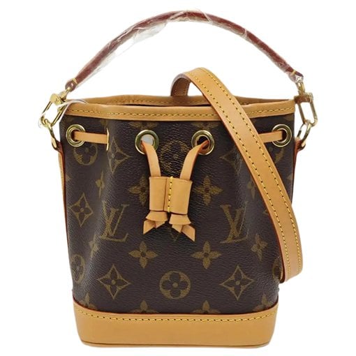 Nano Noé leather handbag