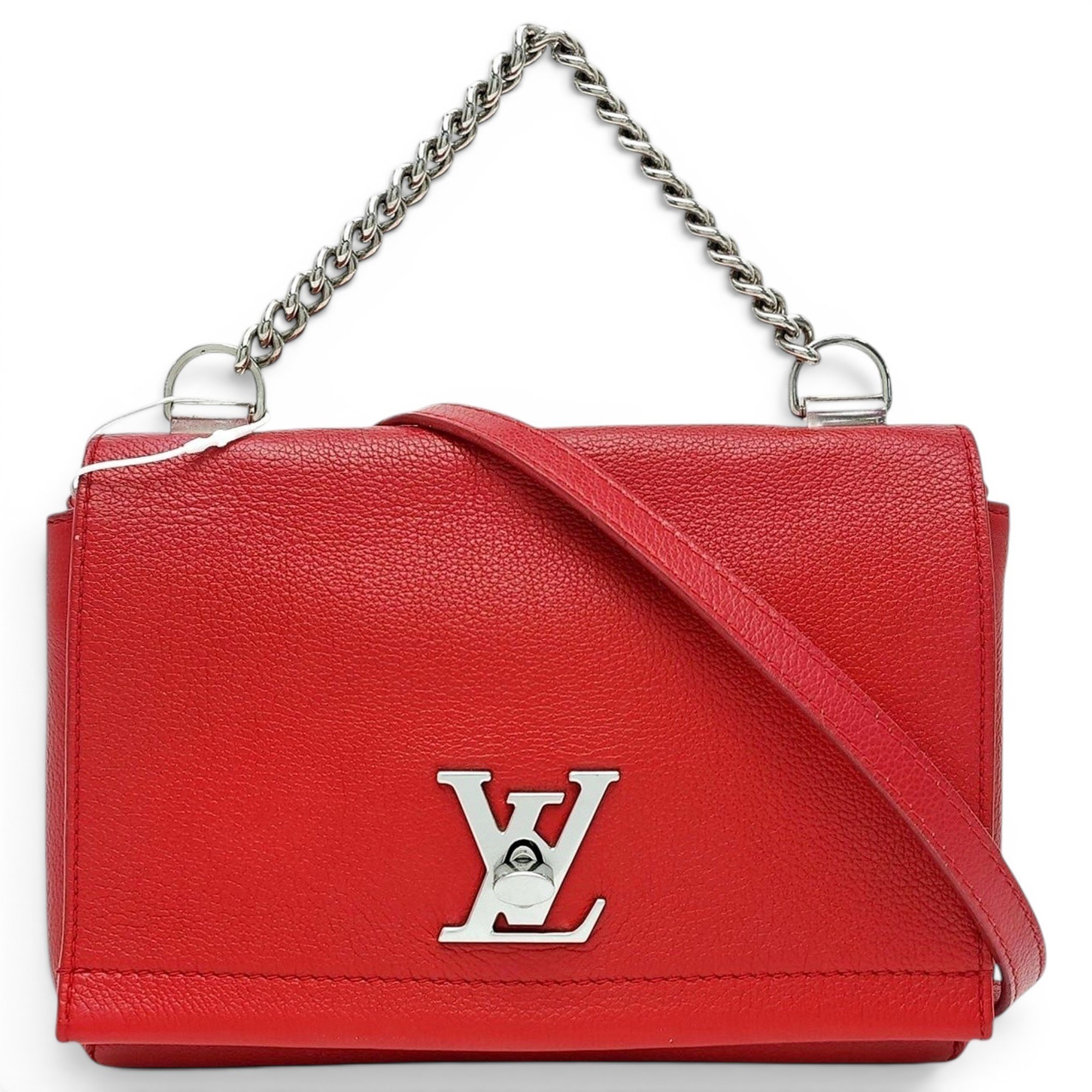 Lockme leather handbag