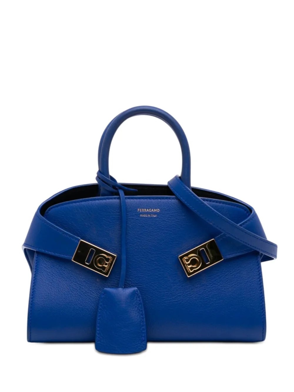 Ferragamo 2000-2026 Calfskin Hug Handbag XS satchel