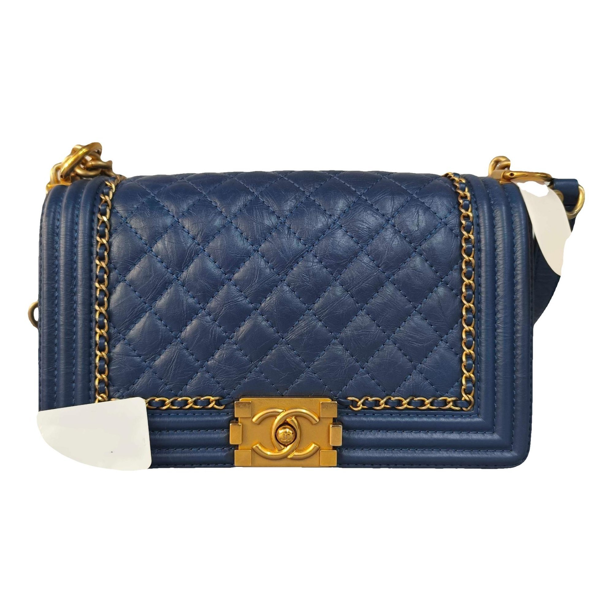 Boy leather crossbody bag