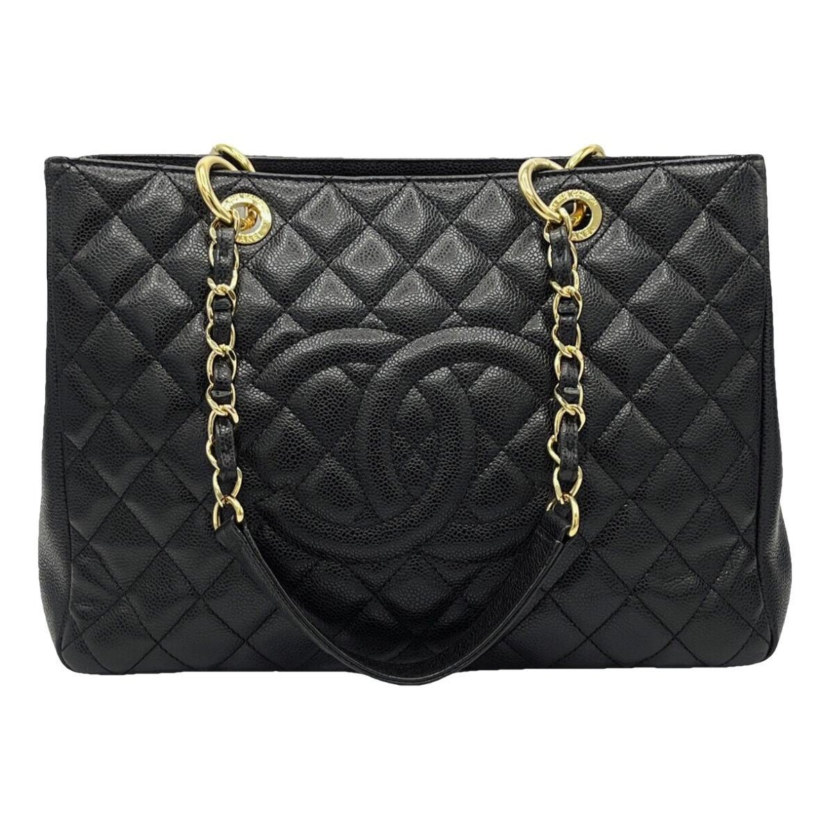 Grand shopping leather tote
