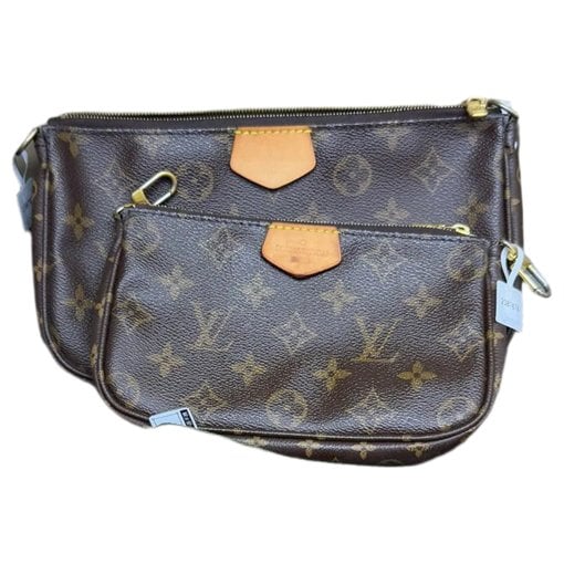 Multi Pochette Accessoires vinyl handbag