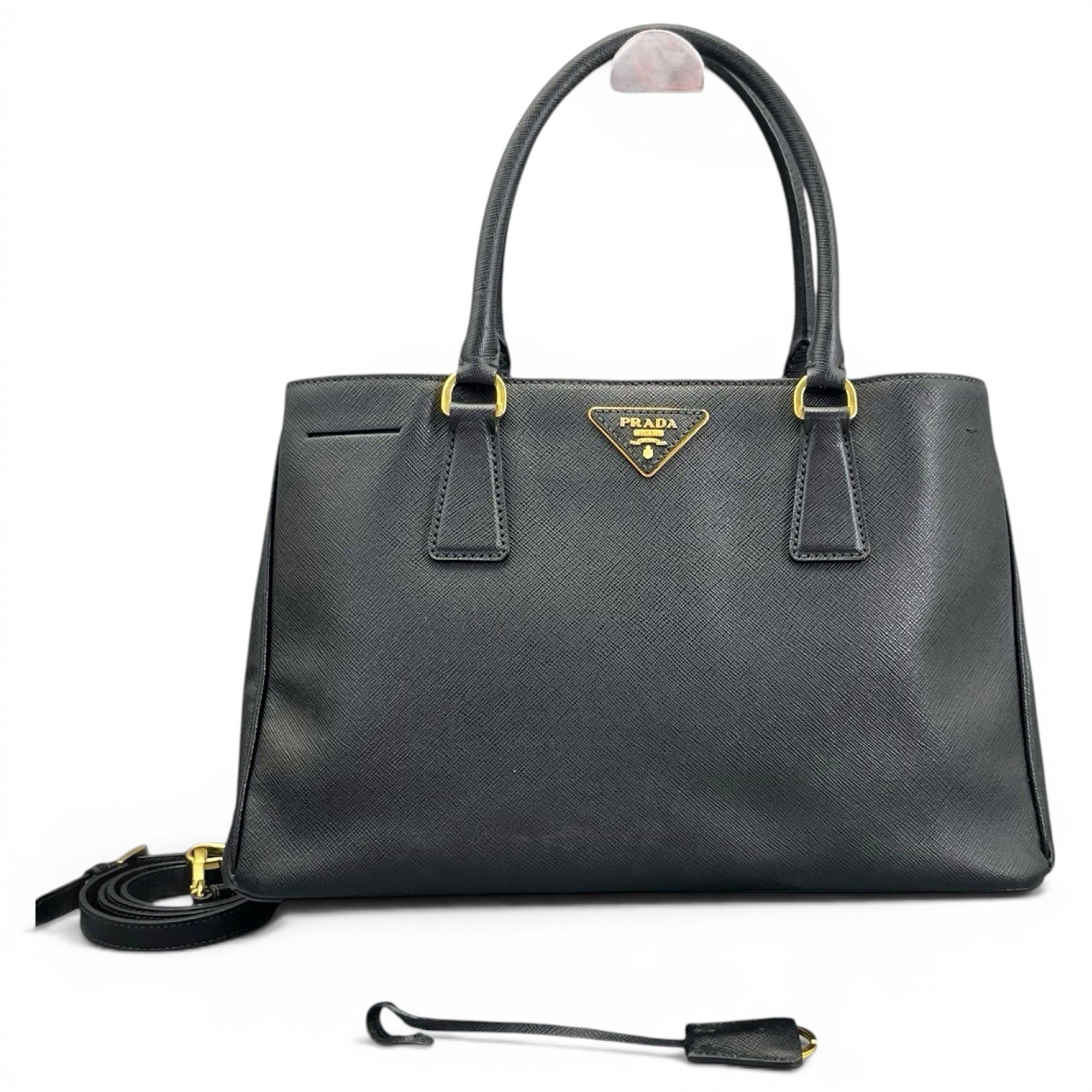 Galleria leather handbag
