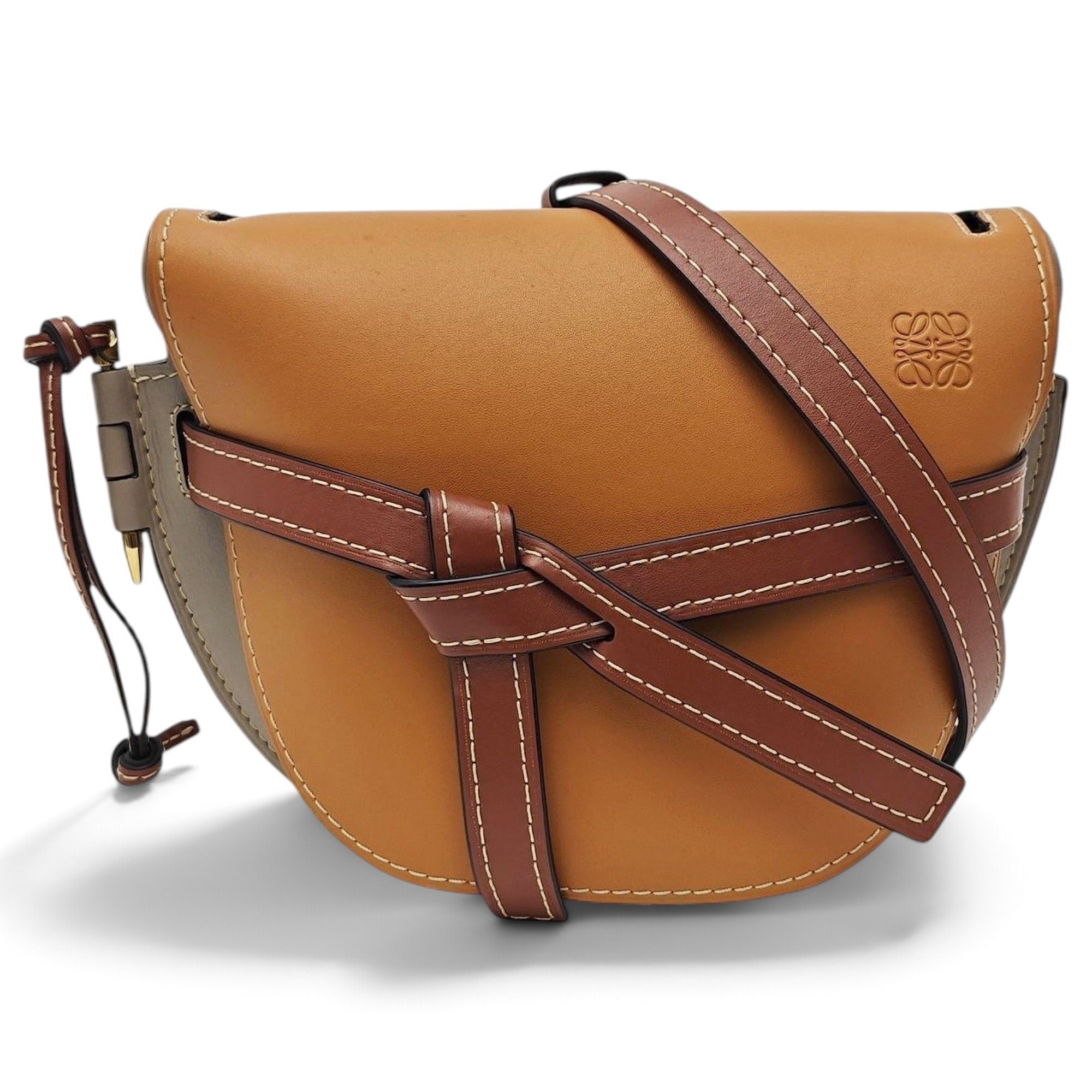 Gate leather handbag