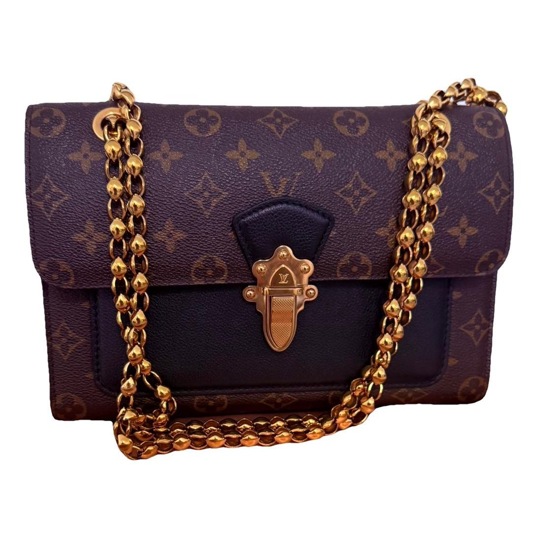 Victoire leather handbag