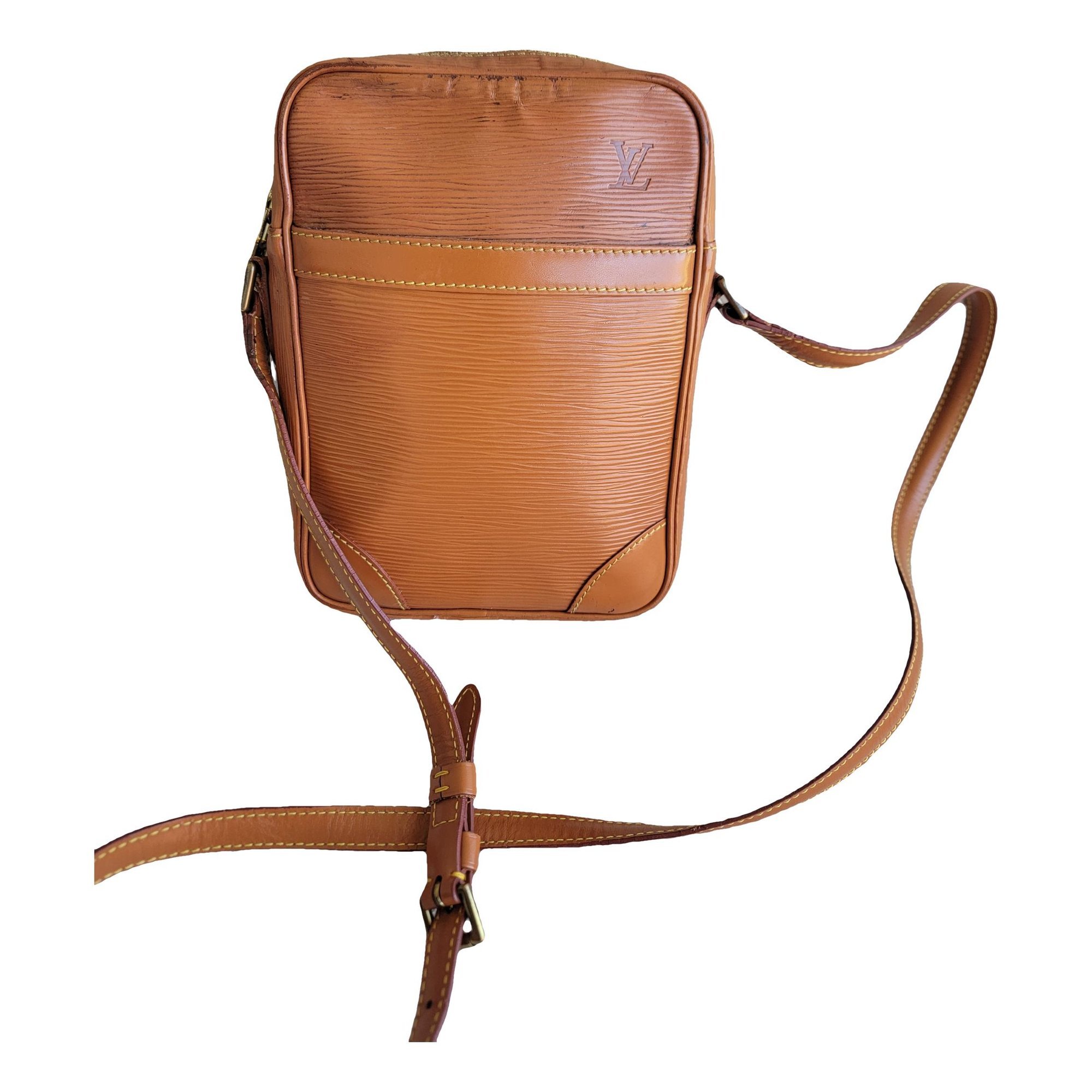 Danube leather crossbody bag