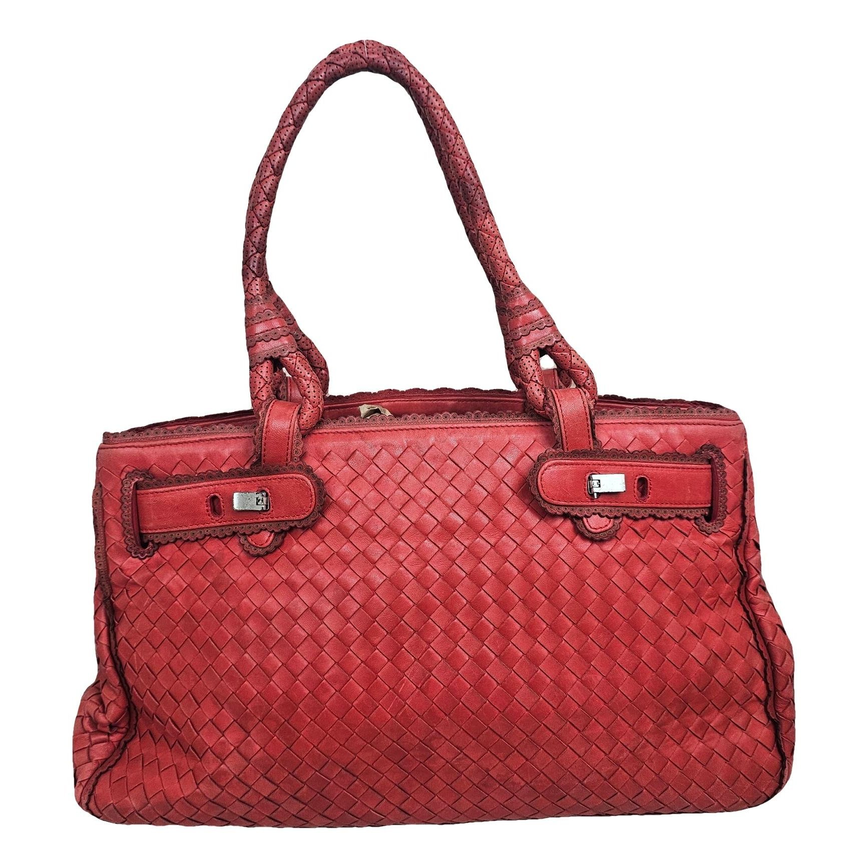 Leather handbag