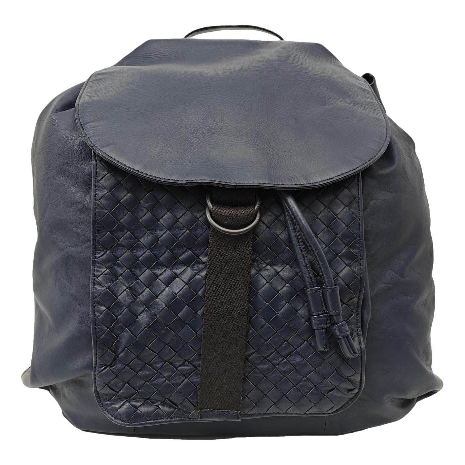 Leather backpack