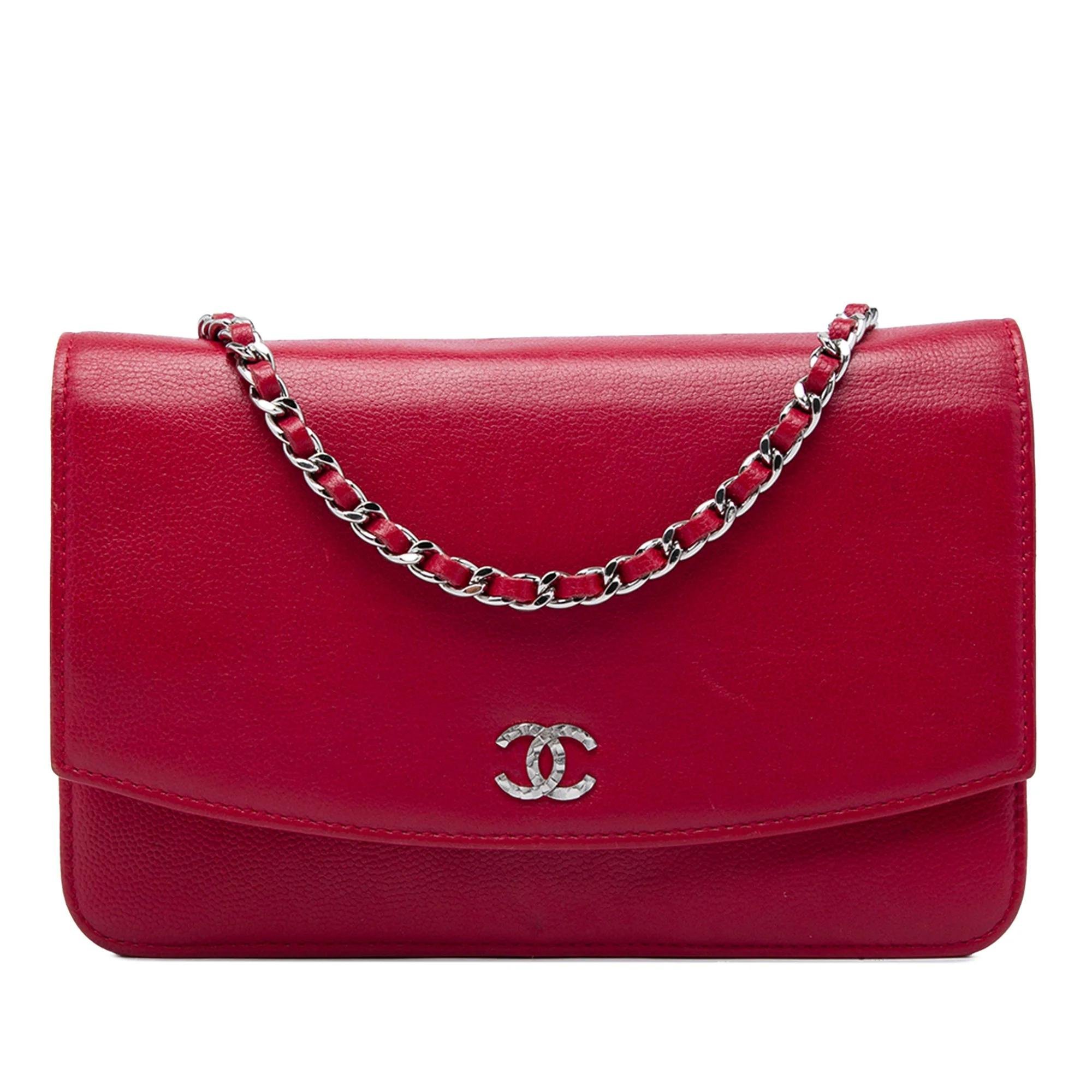 Wallet On Chain Timeless/Classique leather handbag