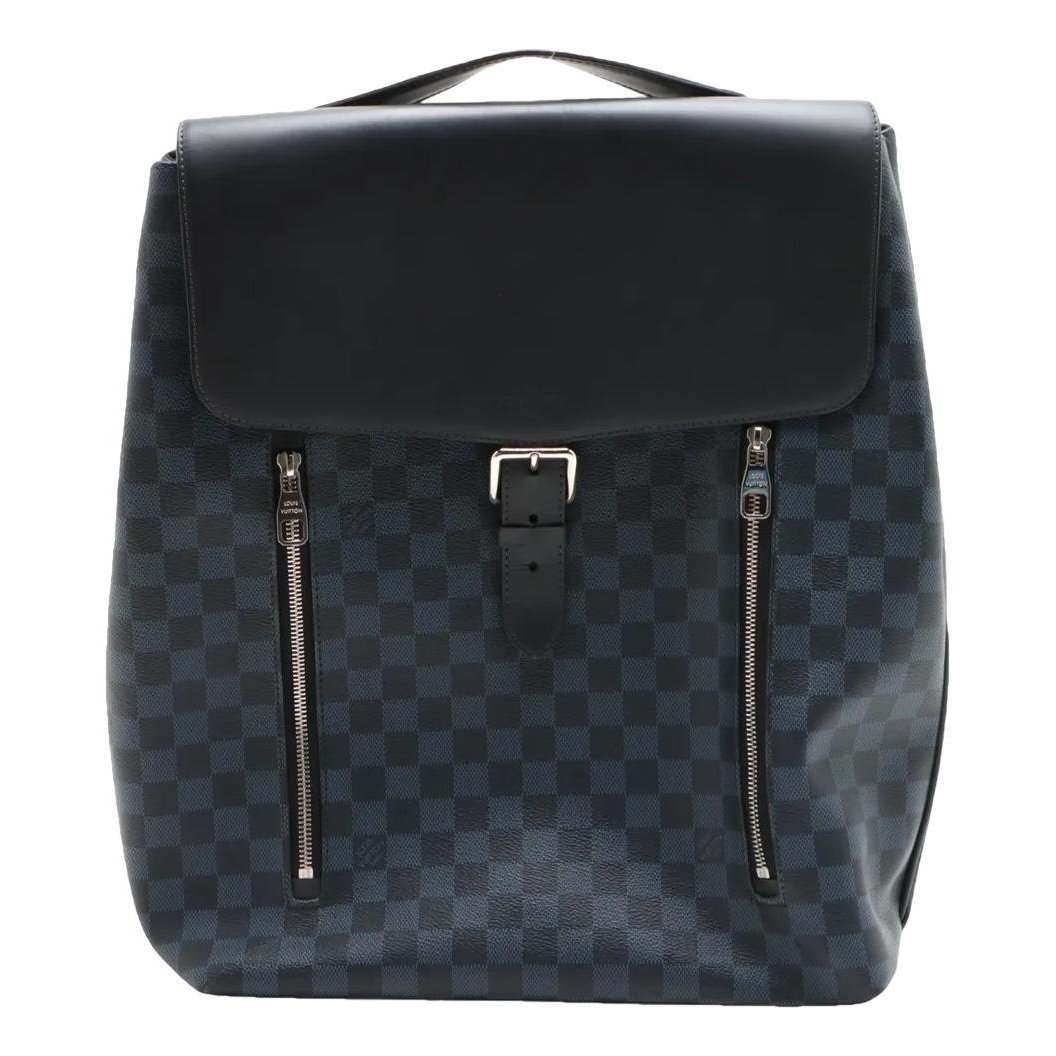 Leather backpack