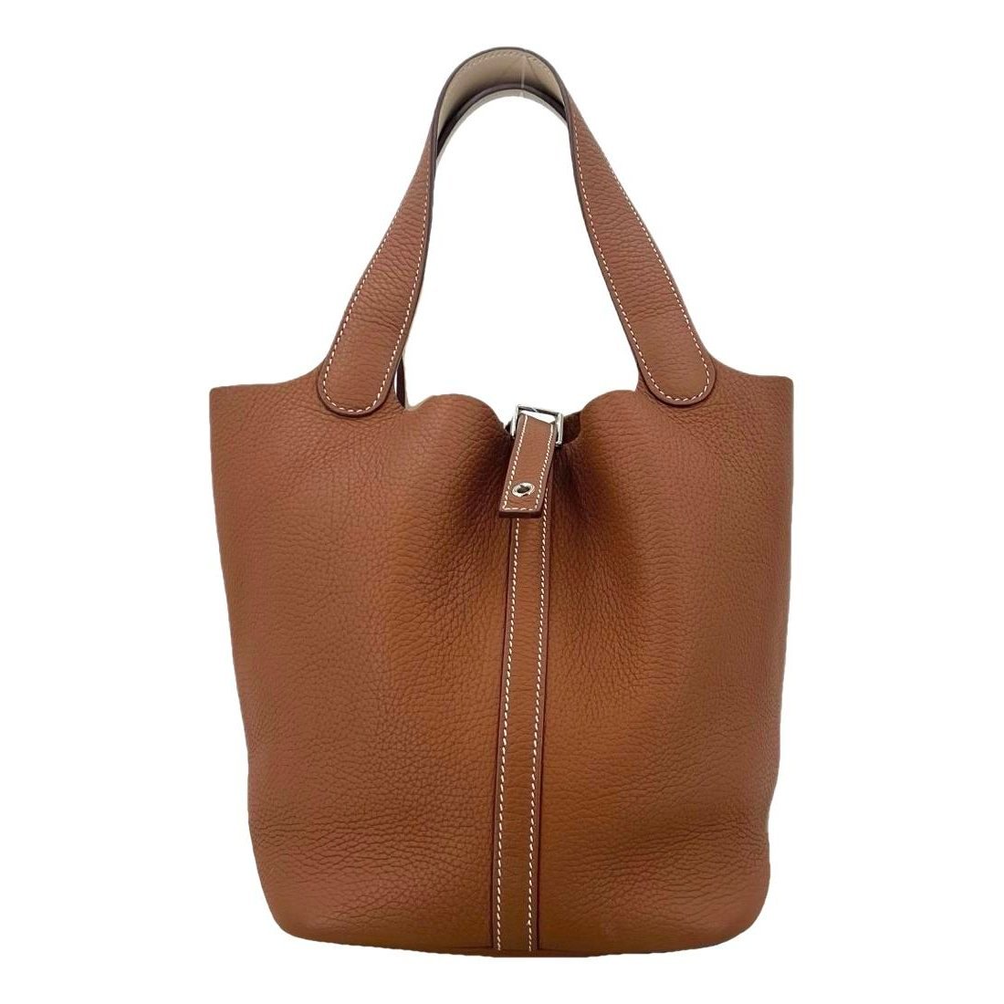 Picotin leather handbag
