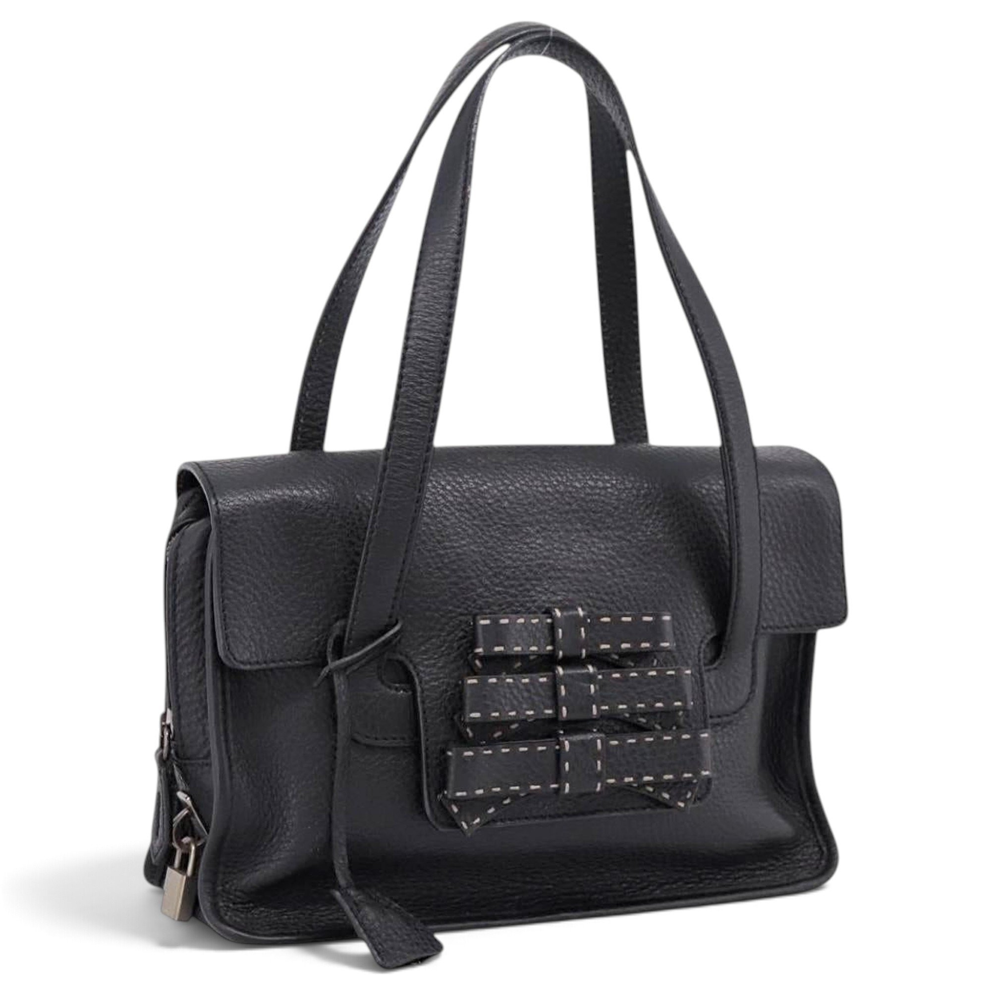 Leather tote