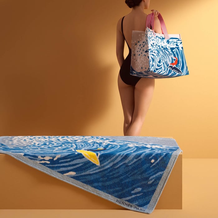 Wave Beach Towel