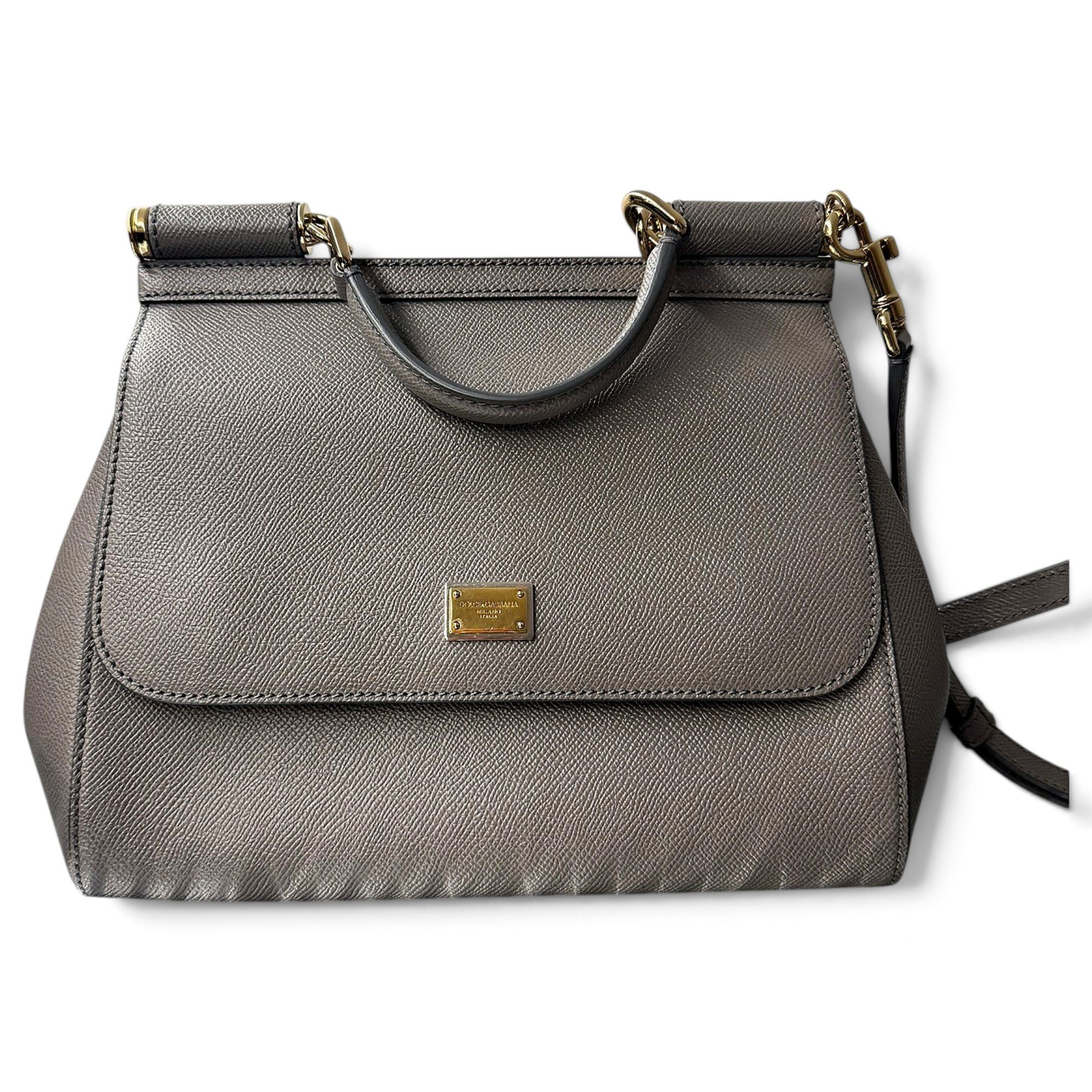 Dolce & Gabbana Sicily leather handbag