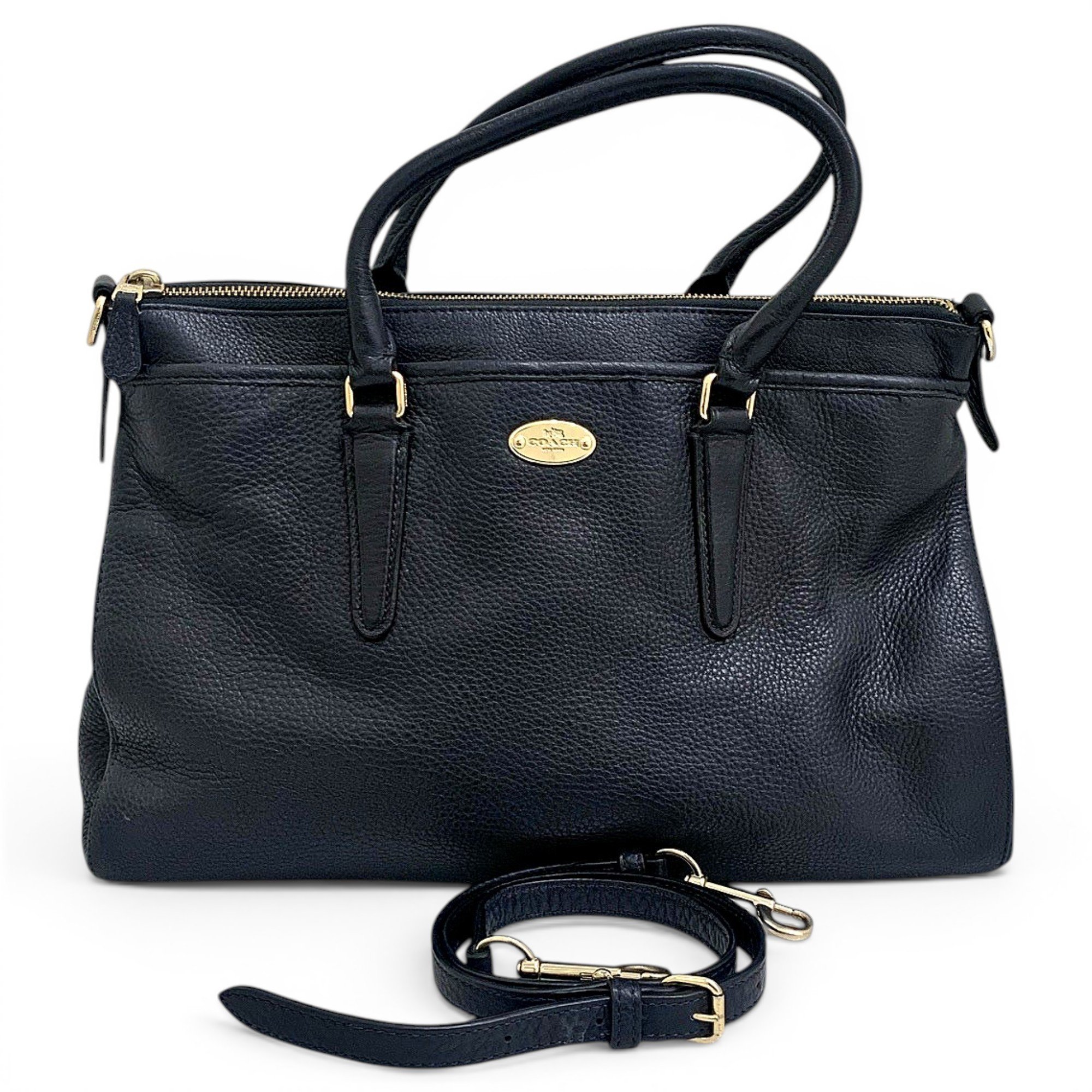 Coach Mercer satchel 24 leather handbag