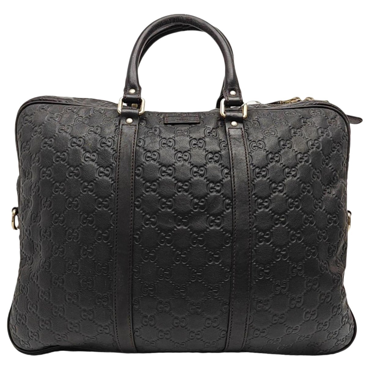 Leather handbag