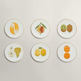 Kaorumi Set Of 6 Dessert Plates 
