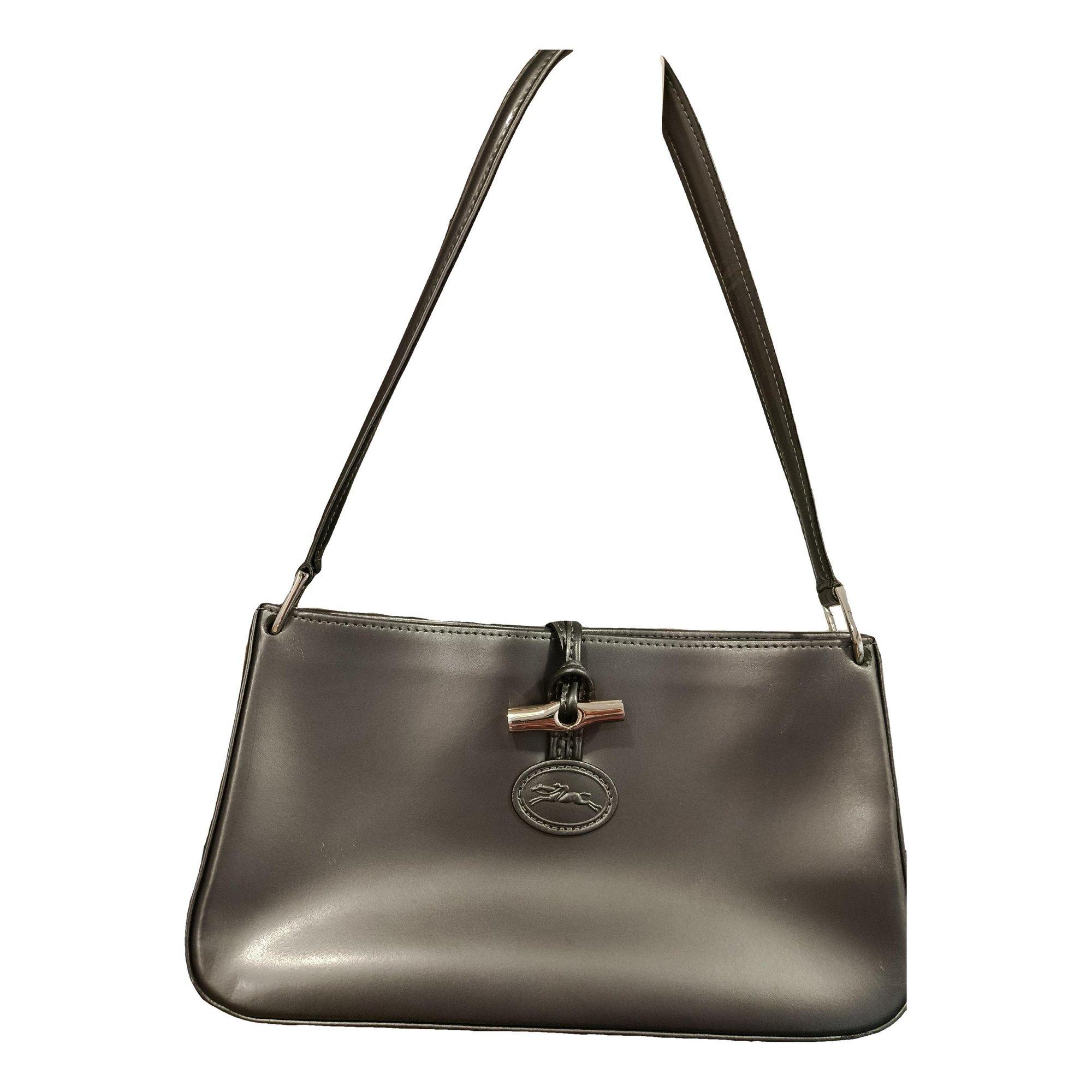 Roseau patent leather handbag