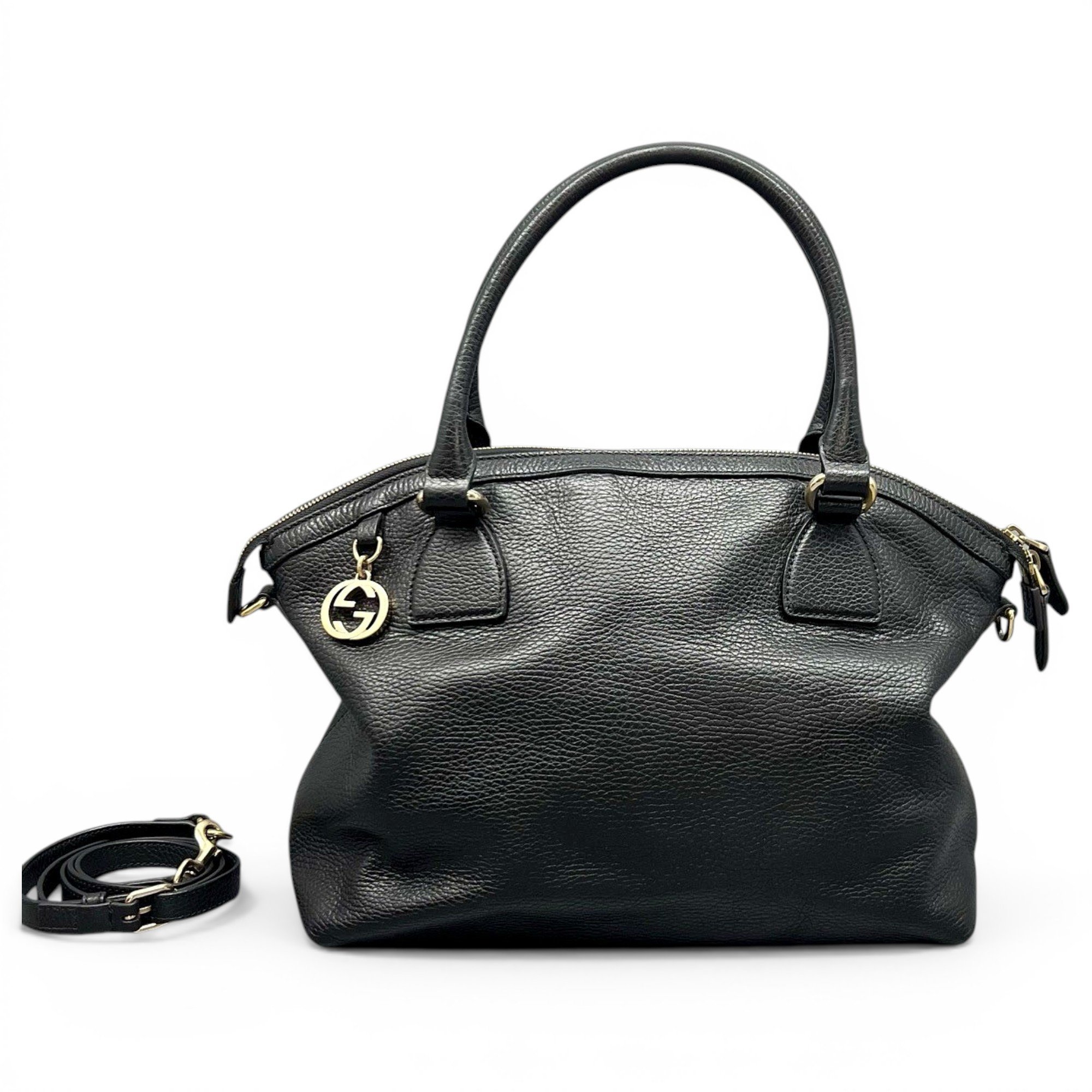 Leather handbag