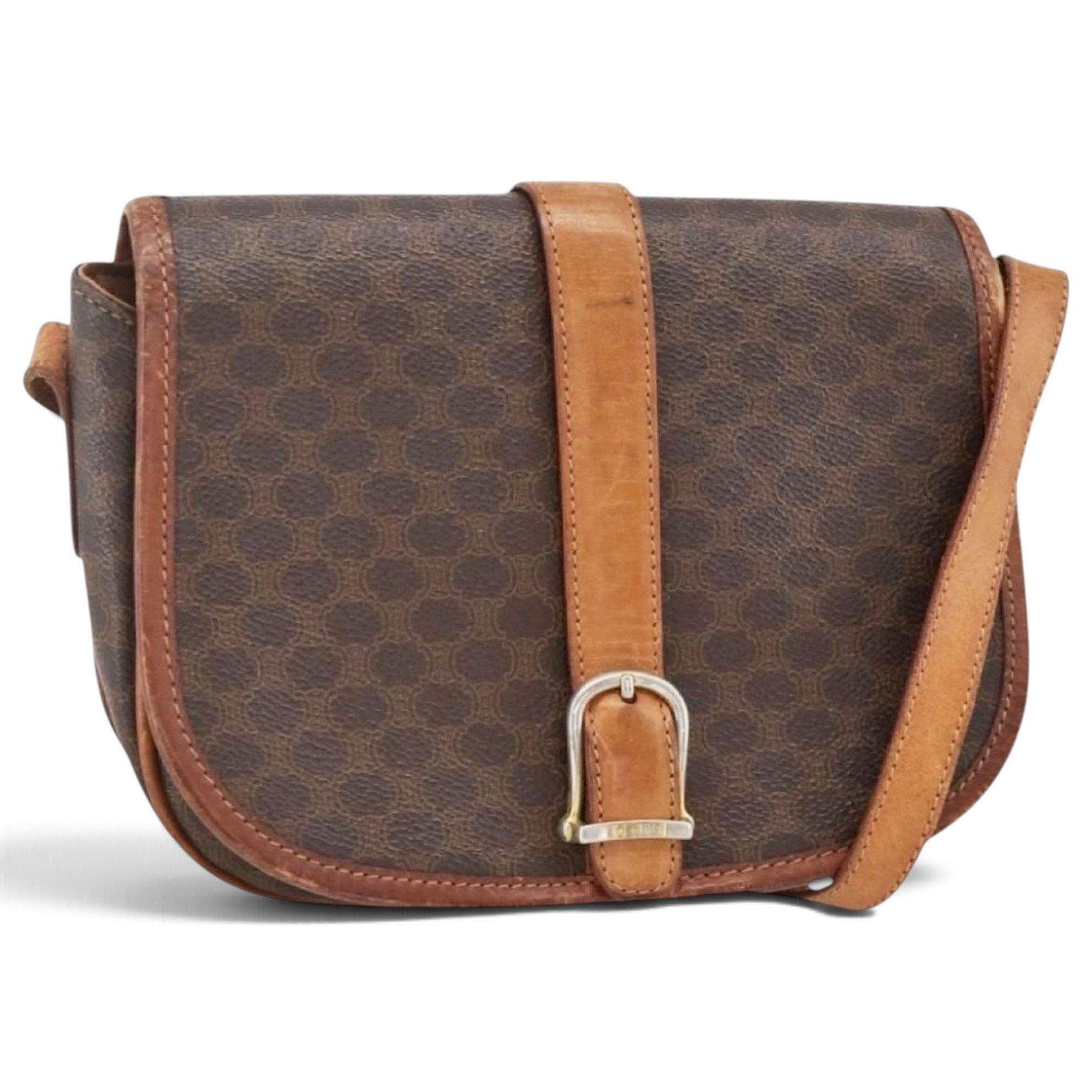 Leather crossbody bag