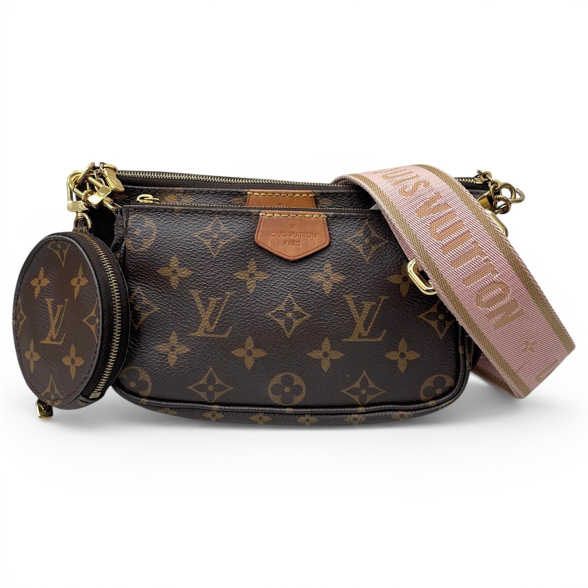 Multi Pochette Accessoires leather handbag