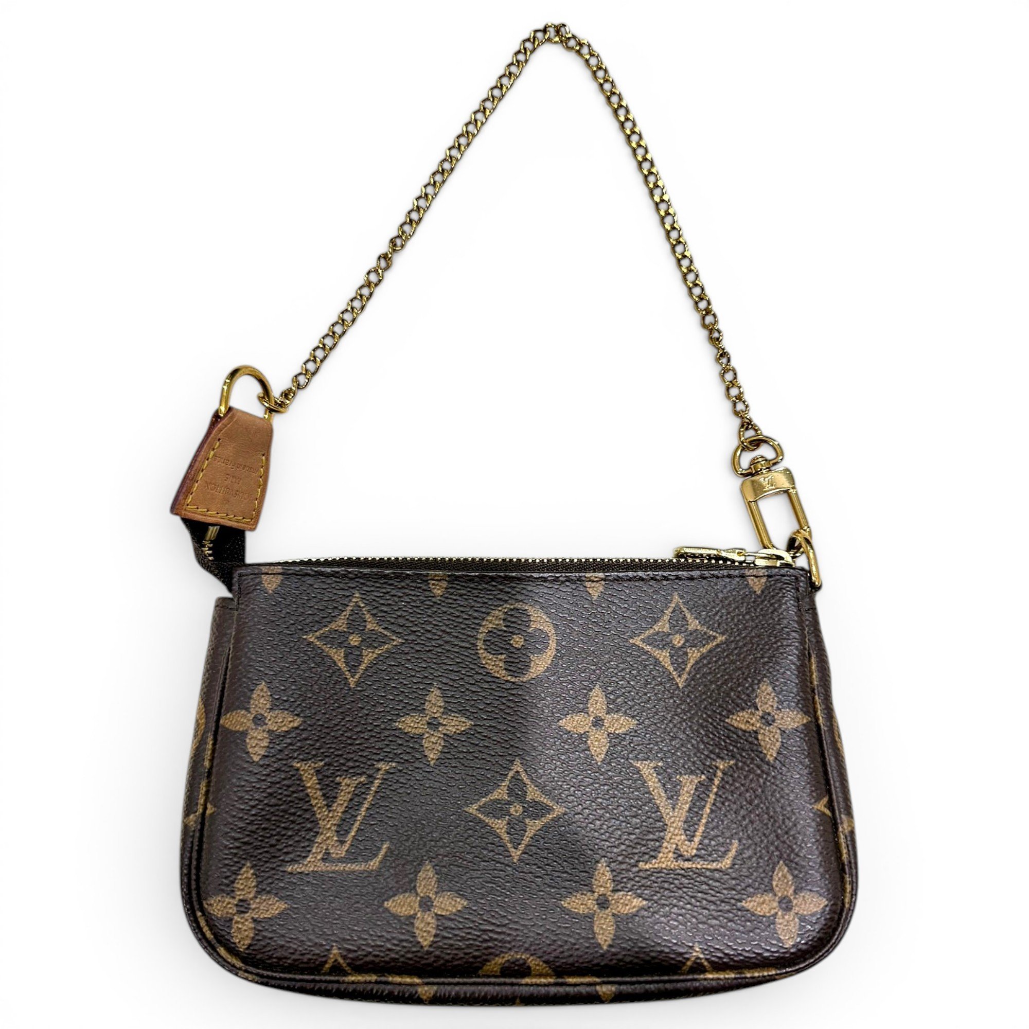 Pochette Accessoire leather handbag