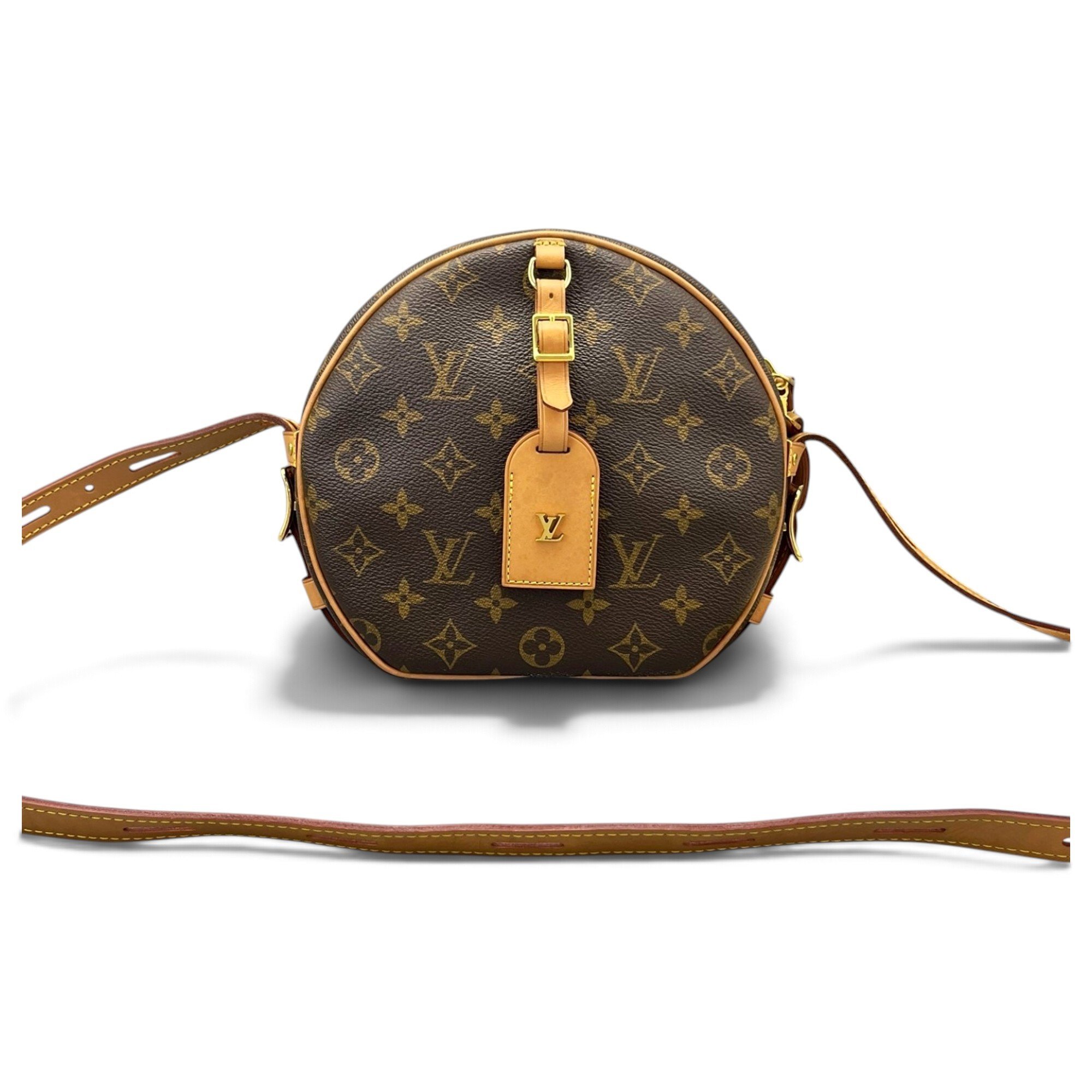 Boîte chapeau souple leather crossbody bag