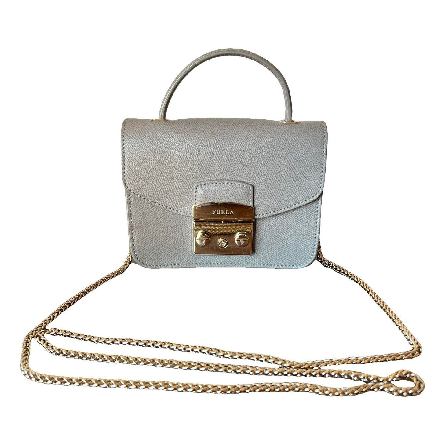 Metropolis leather handbag