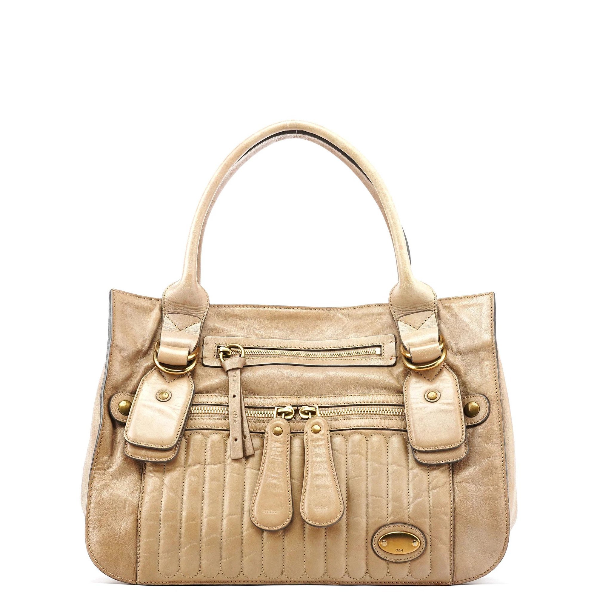 Paddington leather tote