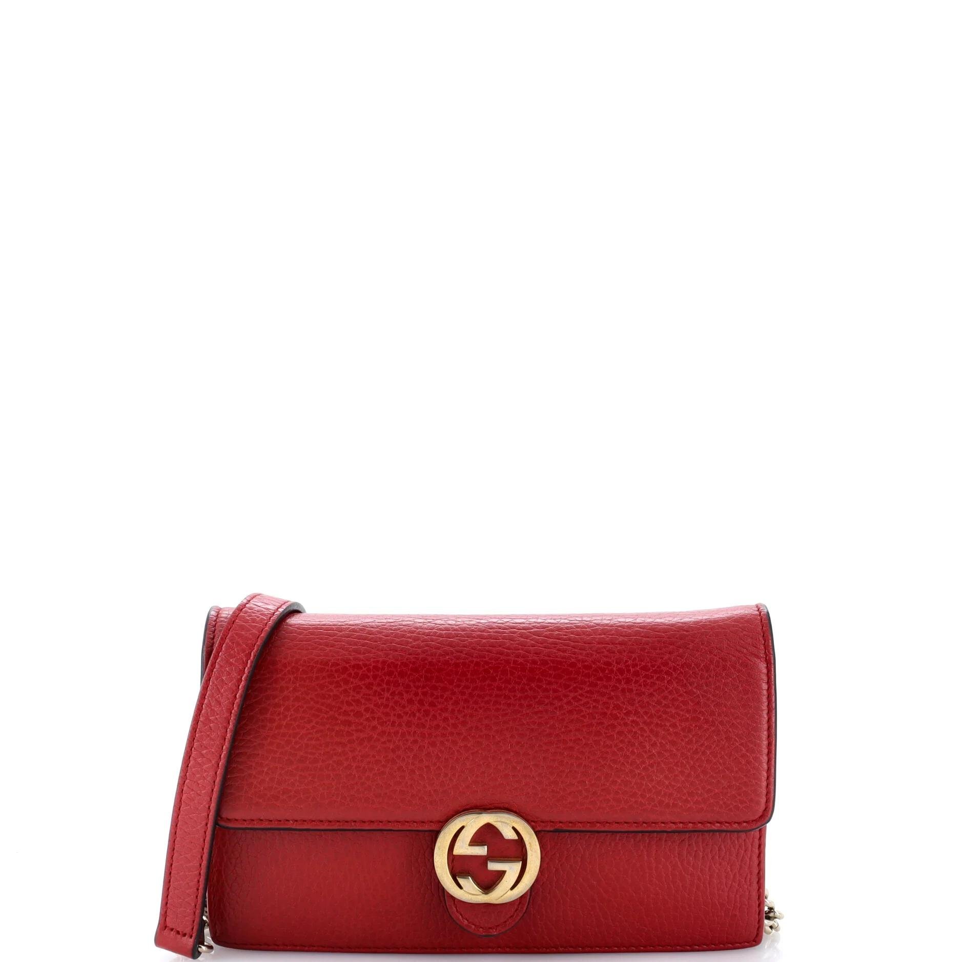 Leather crossbody bag