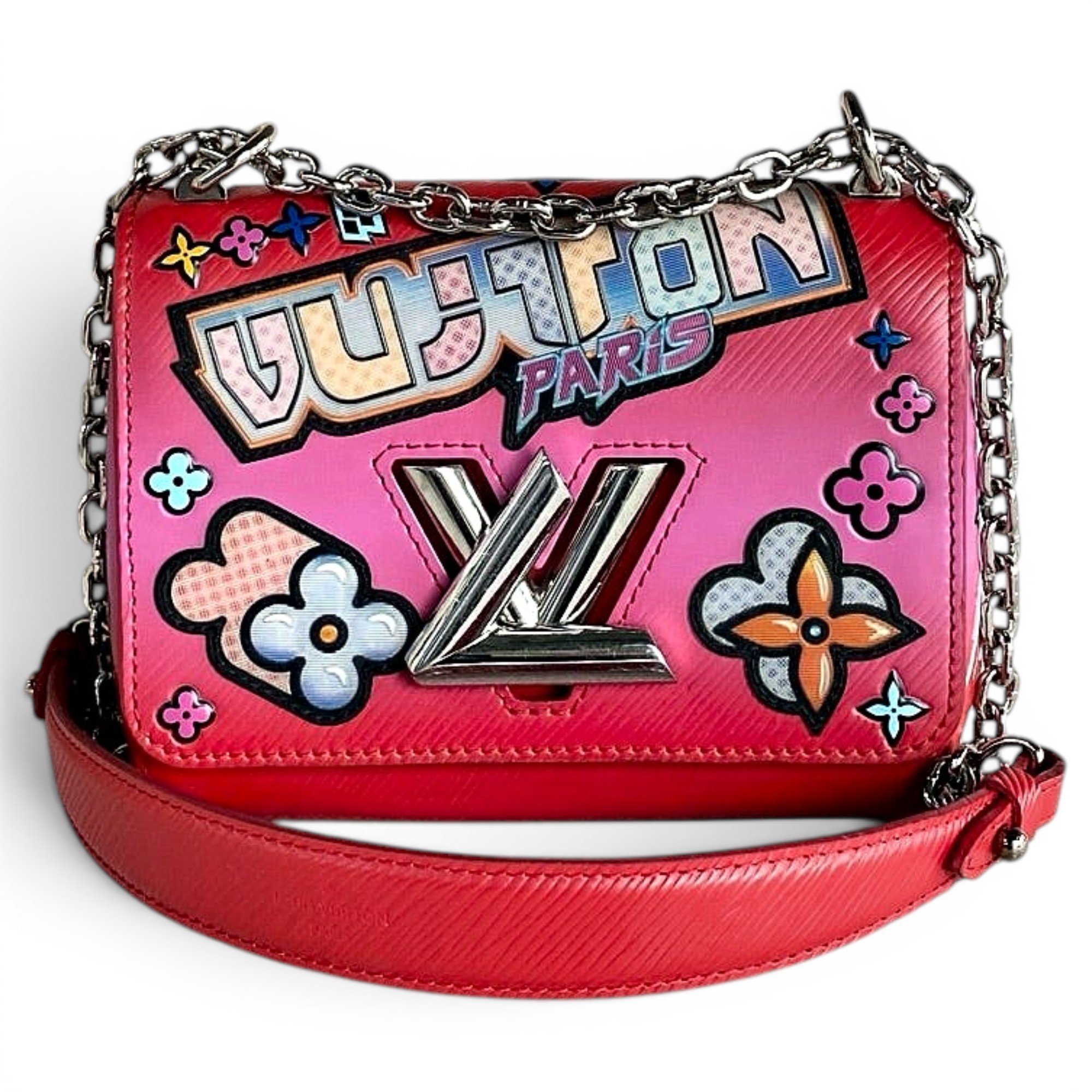 Twist leather mini bag