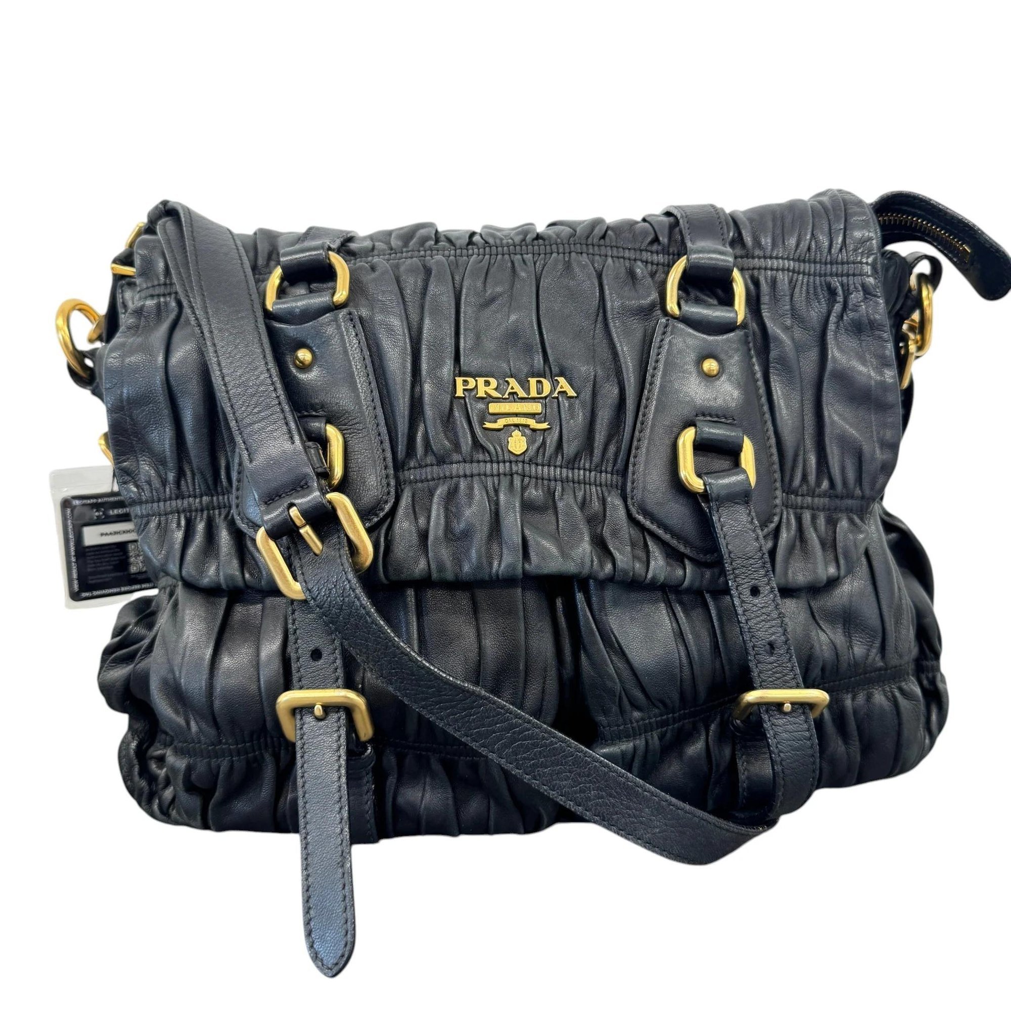Leather handbag