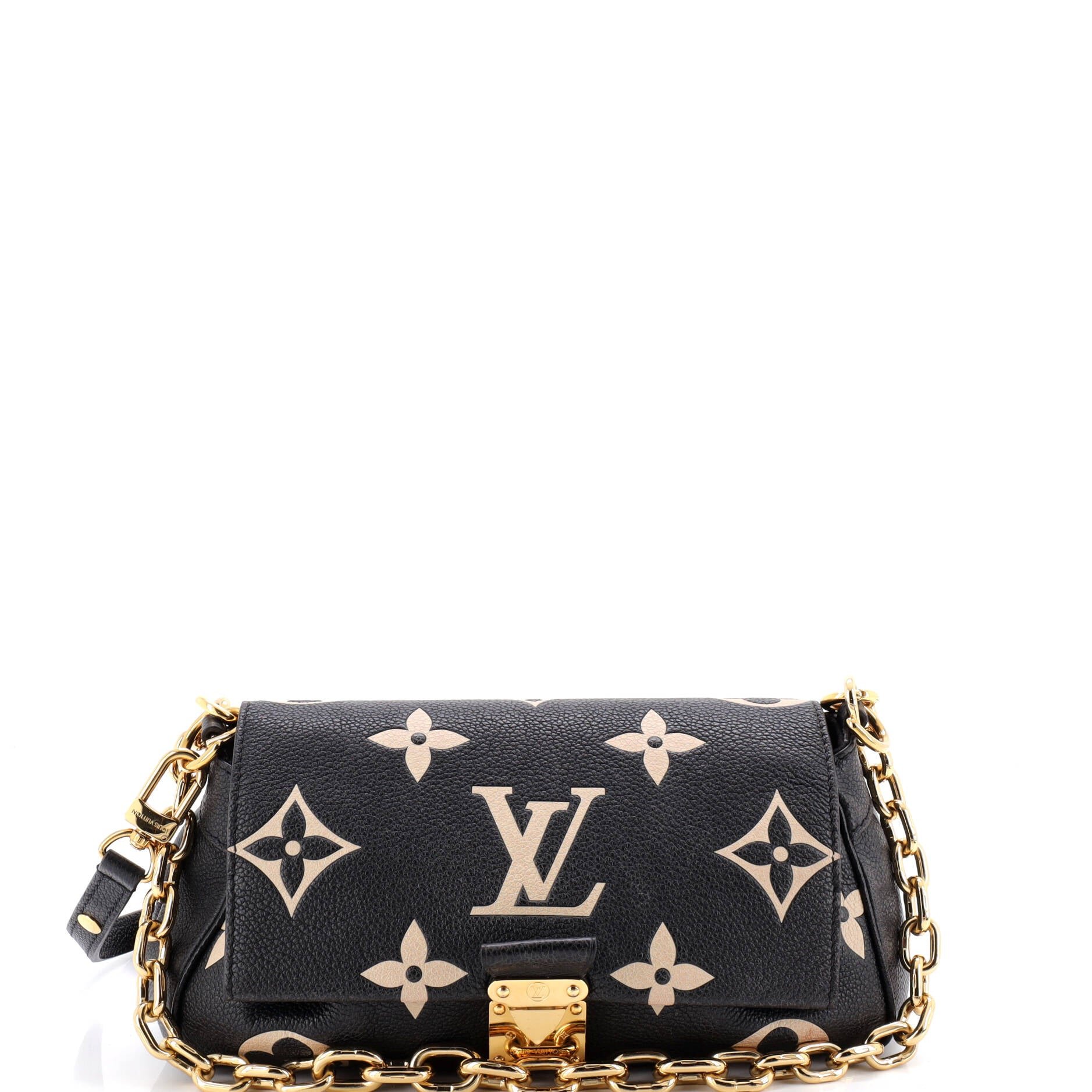 Favorite NM Handbag Bicolor Monogram Empreinte Giant